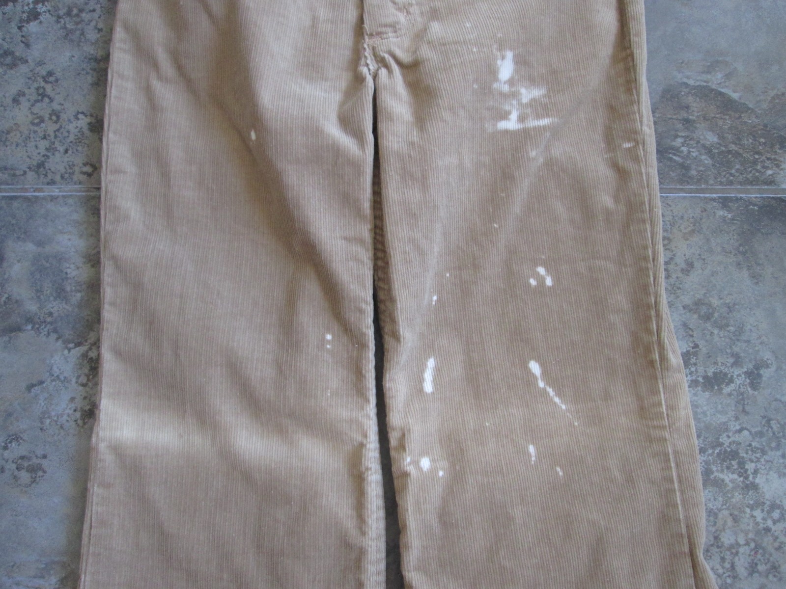 Vintage Wrangler Wrapid Transit Pants 29×31 Corduroy Brown Bootcut Flare Pockets