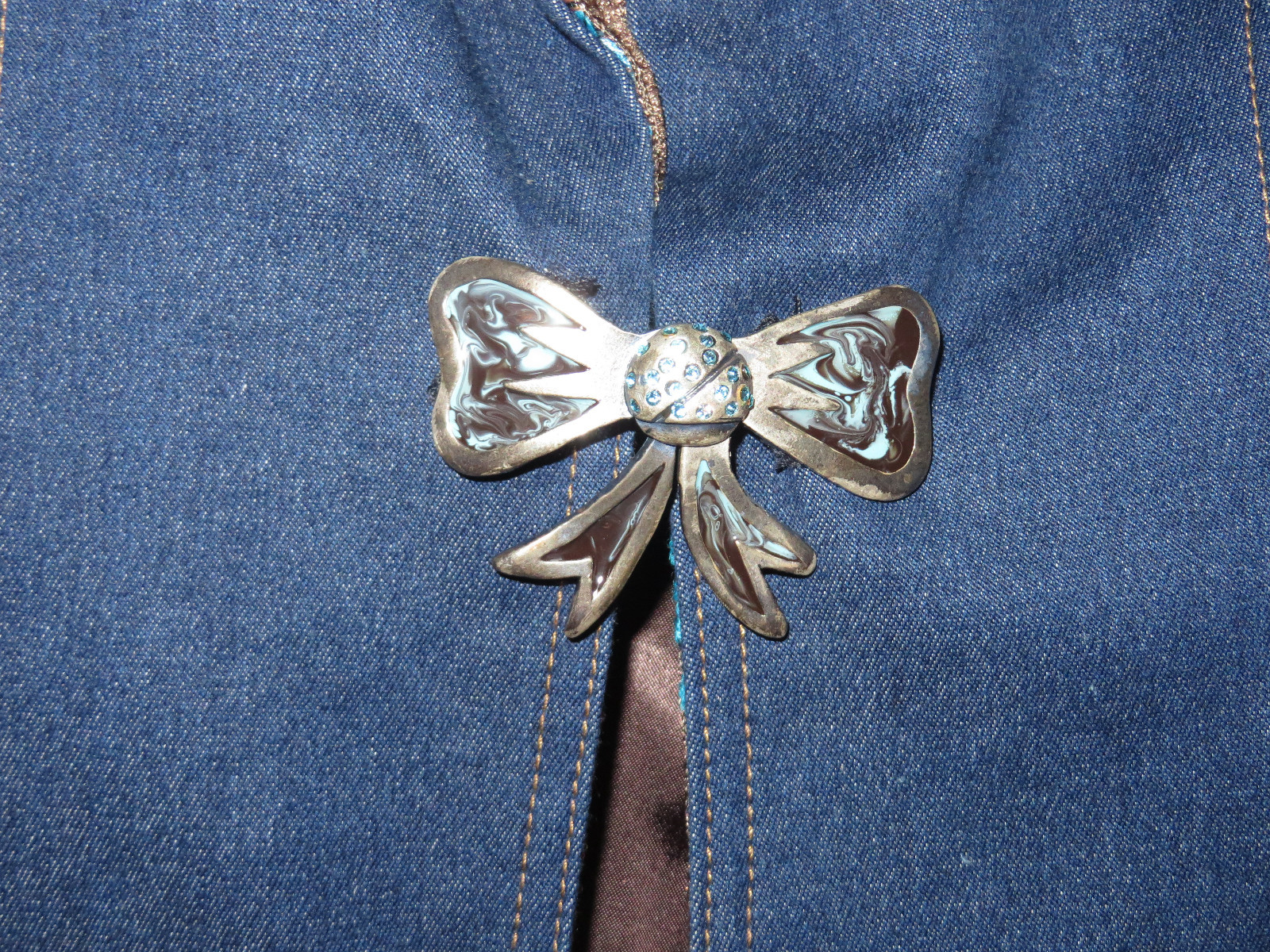 NWT Deker&rsquo;s Paris Couture Jean Jacket Gorgeous!!! size 40 EU
