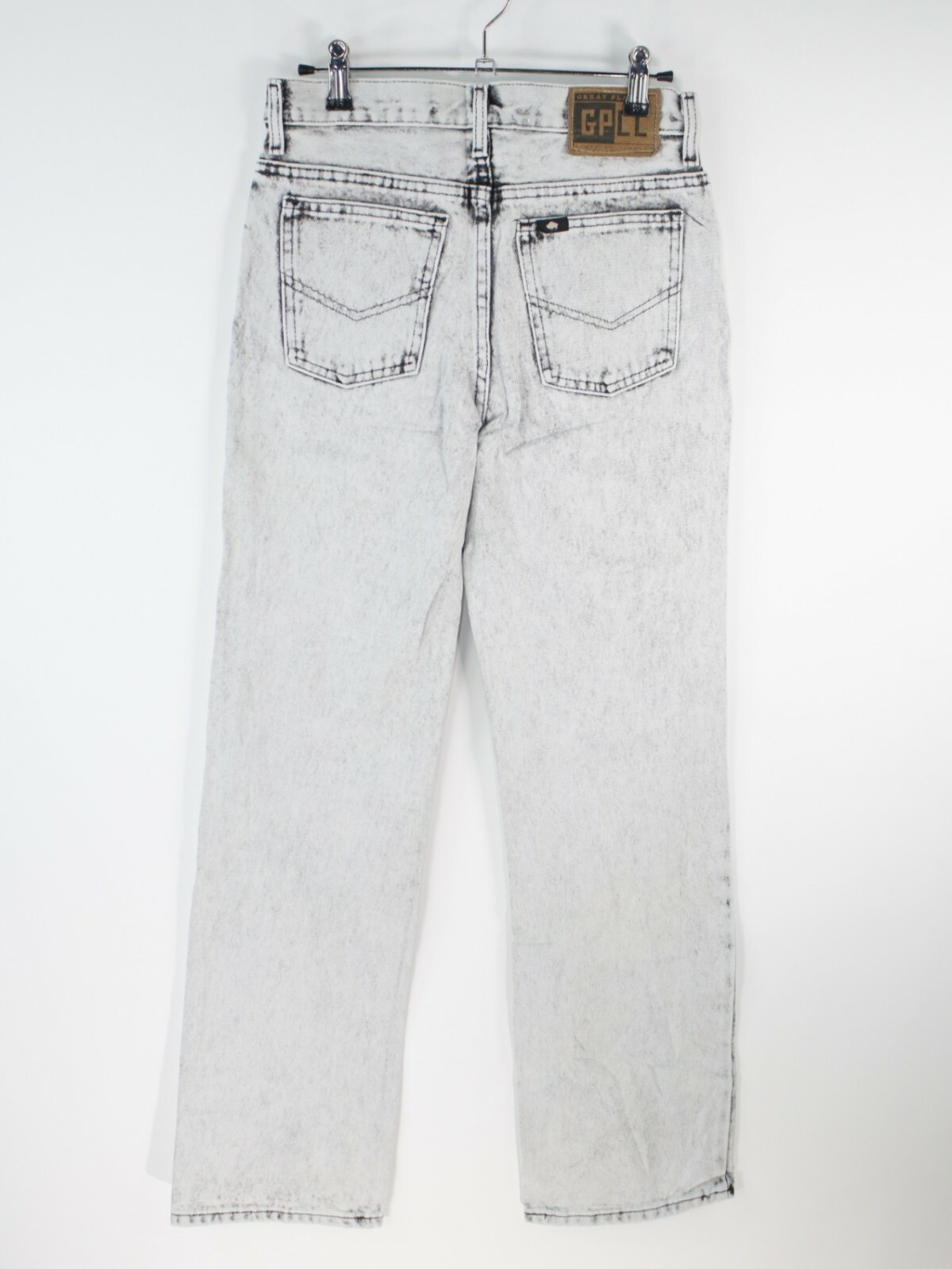 VTG Great Plains Womens Regular Straight Casual Gray Denim Jeans Size 14 28X31