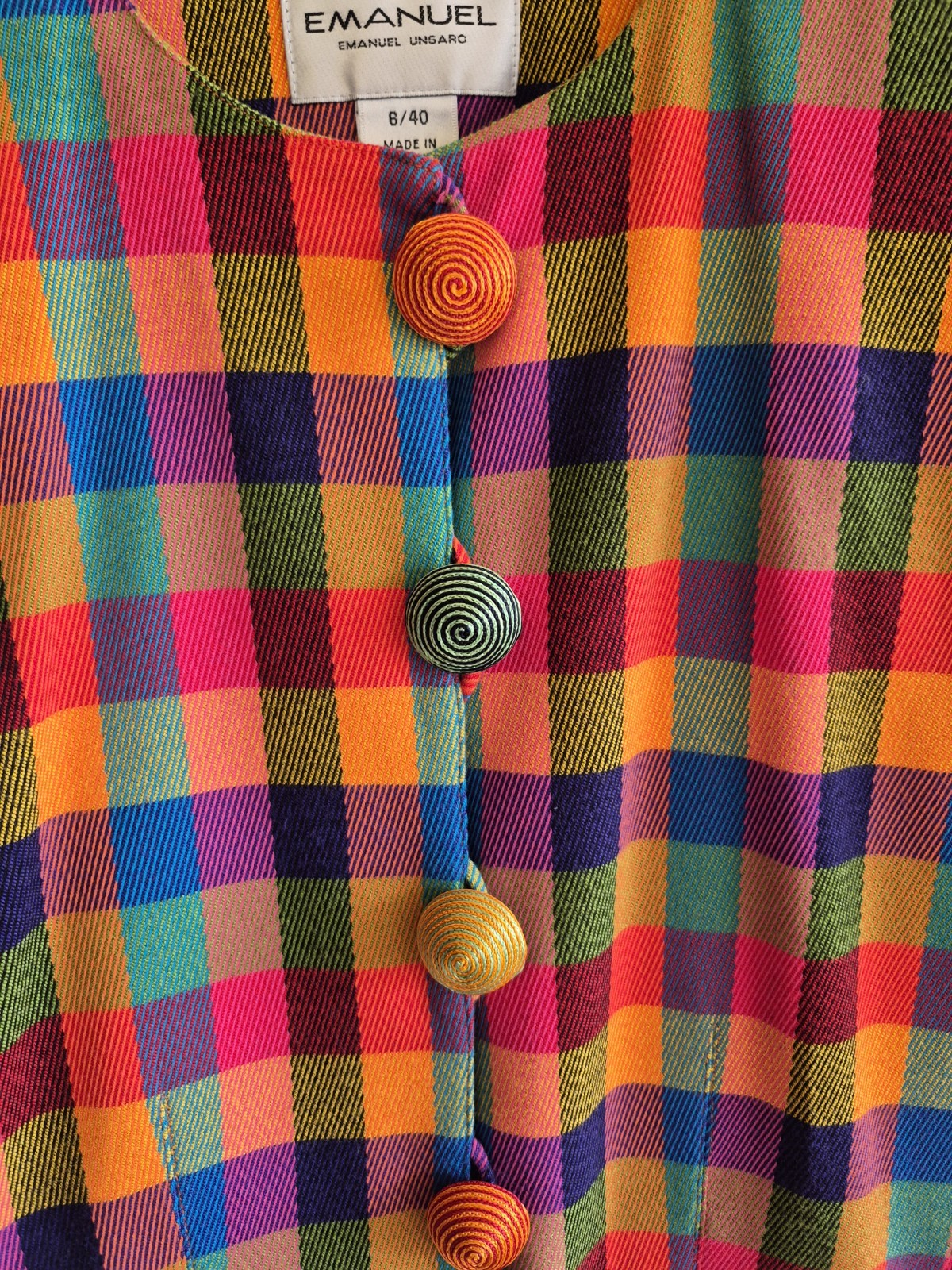 vintage emanuel ungaro Suit