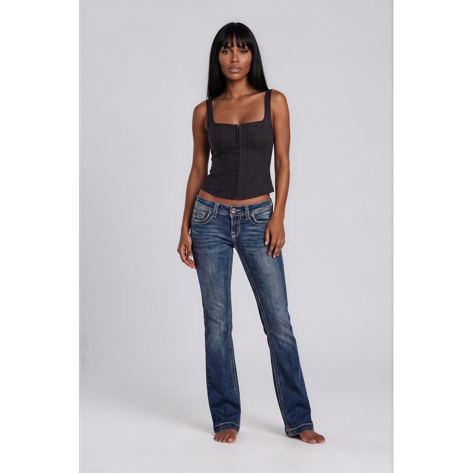 Pistola Ally High Rise Vintage Ankle Boot Jeans Women&rsquo;s Size 25 NWT