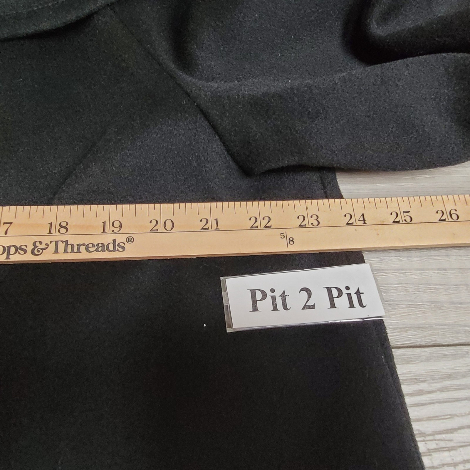 VTG A. Sachs Perlette Wool Overcoat Womens Shawl Collar L/XL Wool Black 80-90&rsquo;s