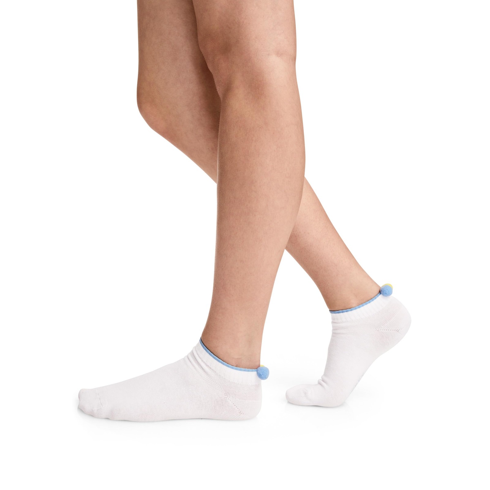 Jockey Women&rsquo;s Socks 1876 Collection Pom-Pom Sock, 1876 One Size, 1876 White
