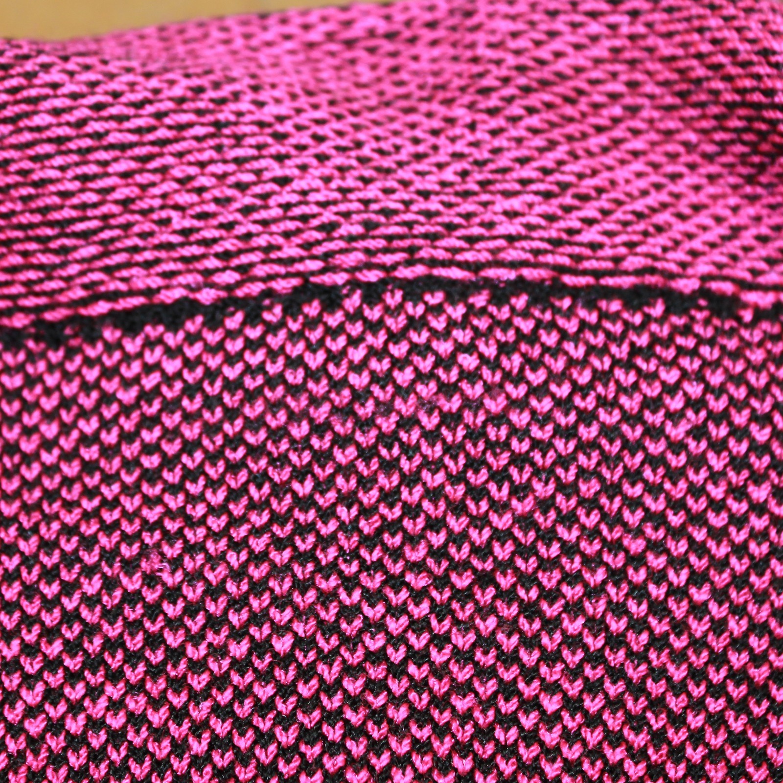 Vintage Pink Blazer Old Money Knit Cardigan Button Preppy Shoulder Pads USA M