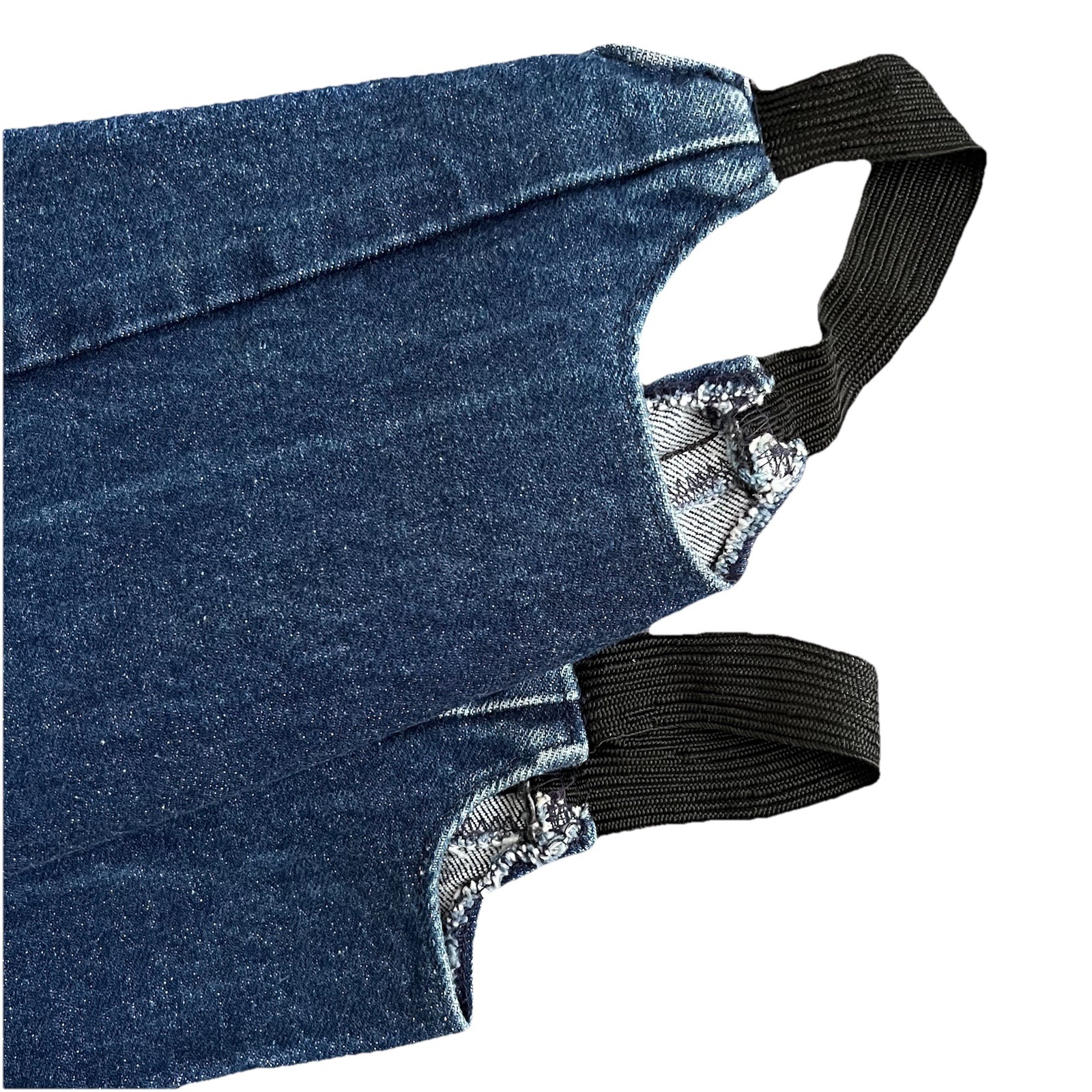 VTG 80s David David Stirrup Jeans Denim Pant Size High Rise Blue W29 L28