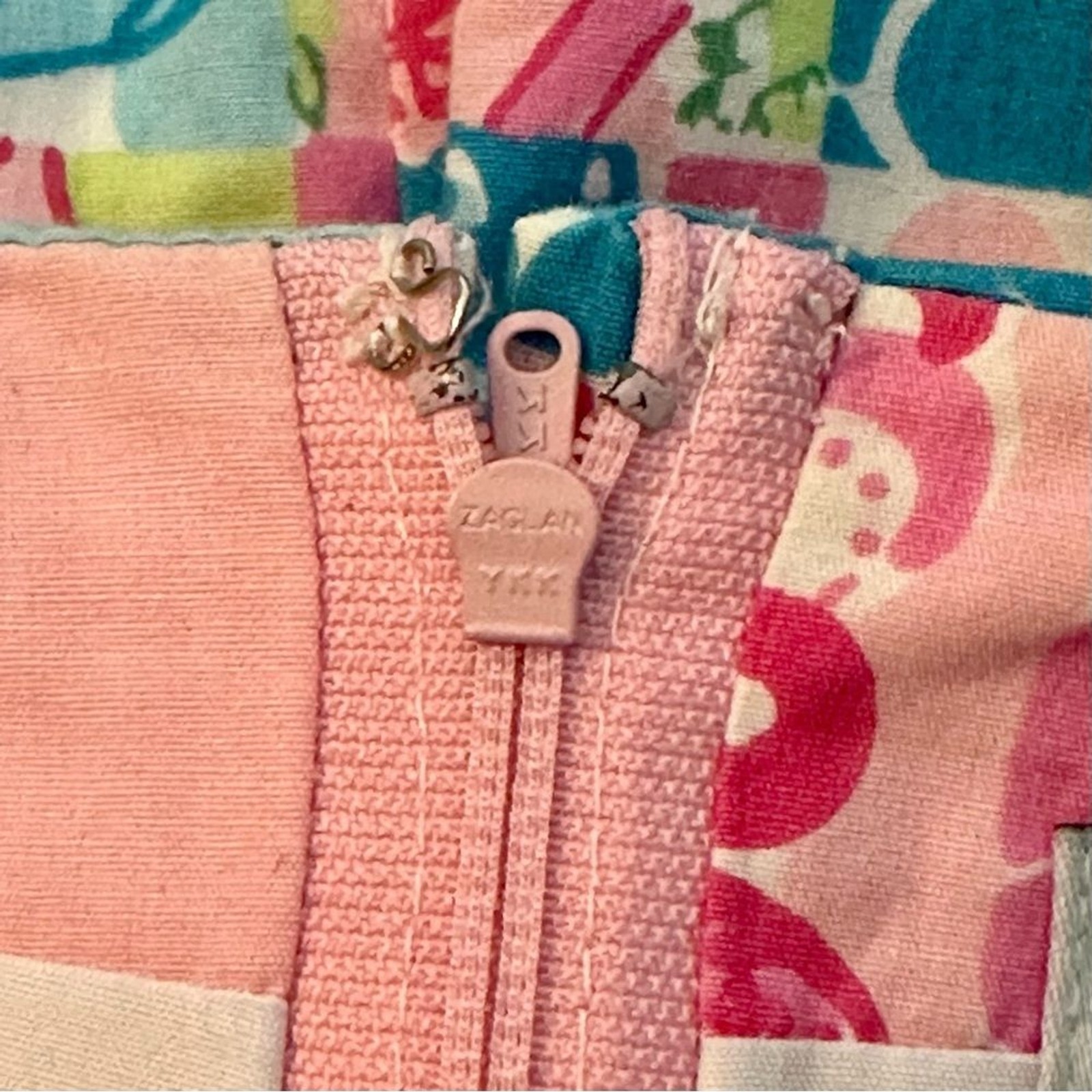 Vtg 2001 Lilly Pulitzer White Label Palm Beach Patchwork Skirt Sz 4 Made in HK