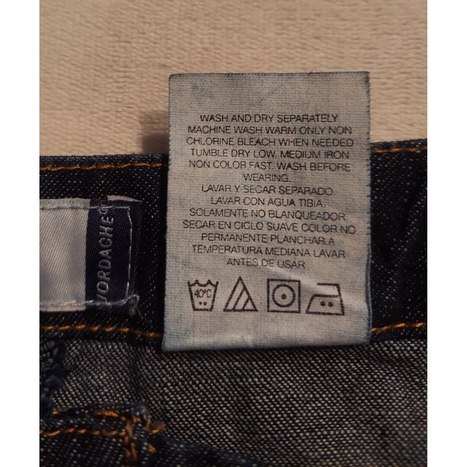 Jordache Womens Vintage Y2K Lo-Rise Button Fly Flare Jeans Size 9/10 NWT