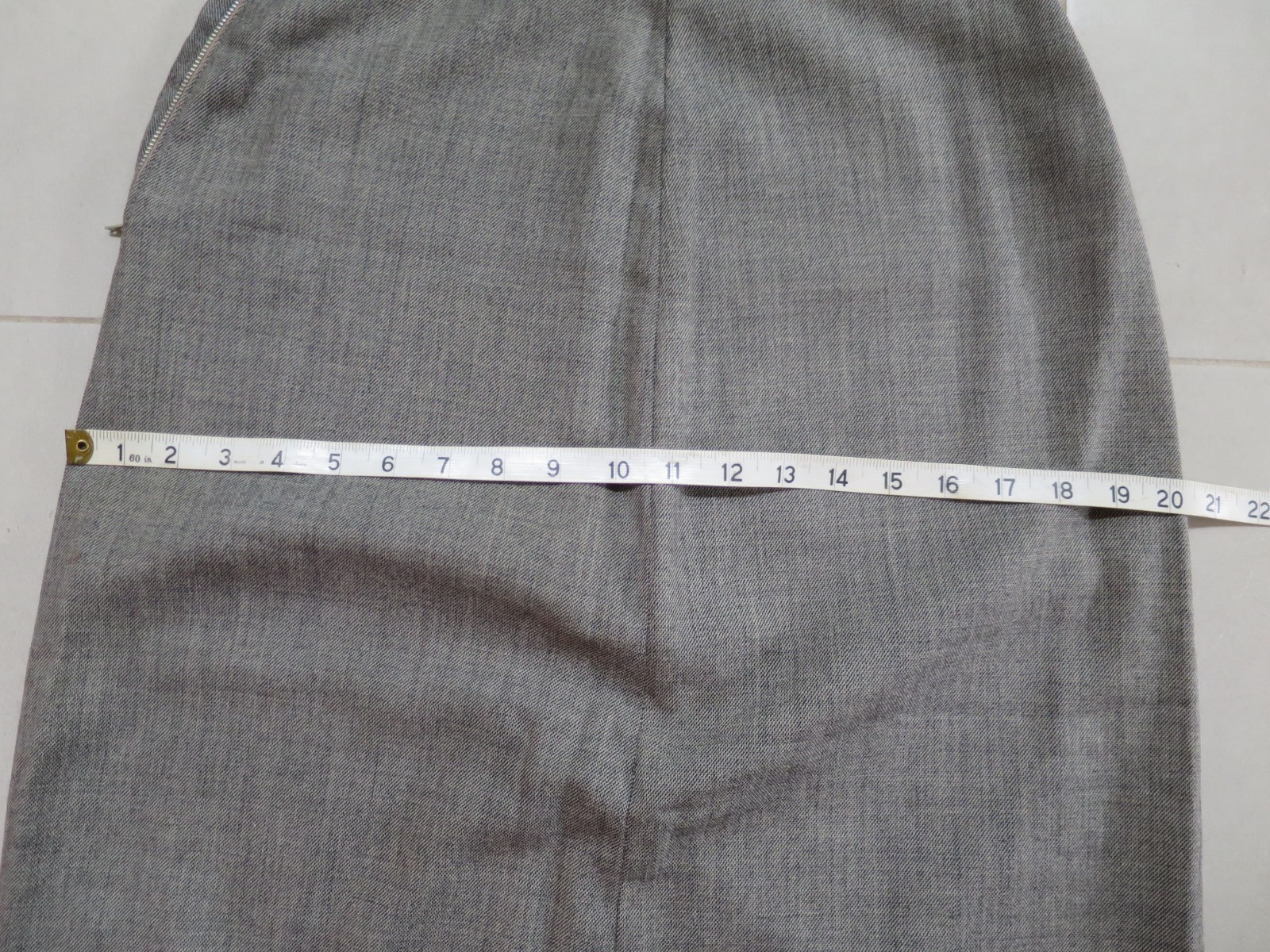 VTG Women&rsquo;s 40s 2 Pc Gray Wool Jacket & Skirt Dress Suit Set 1940s