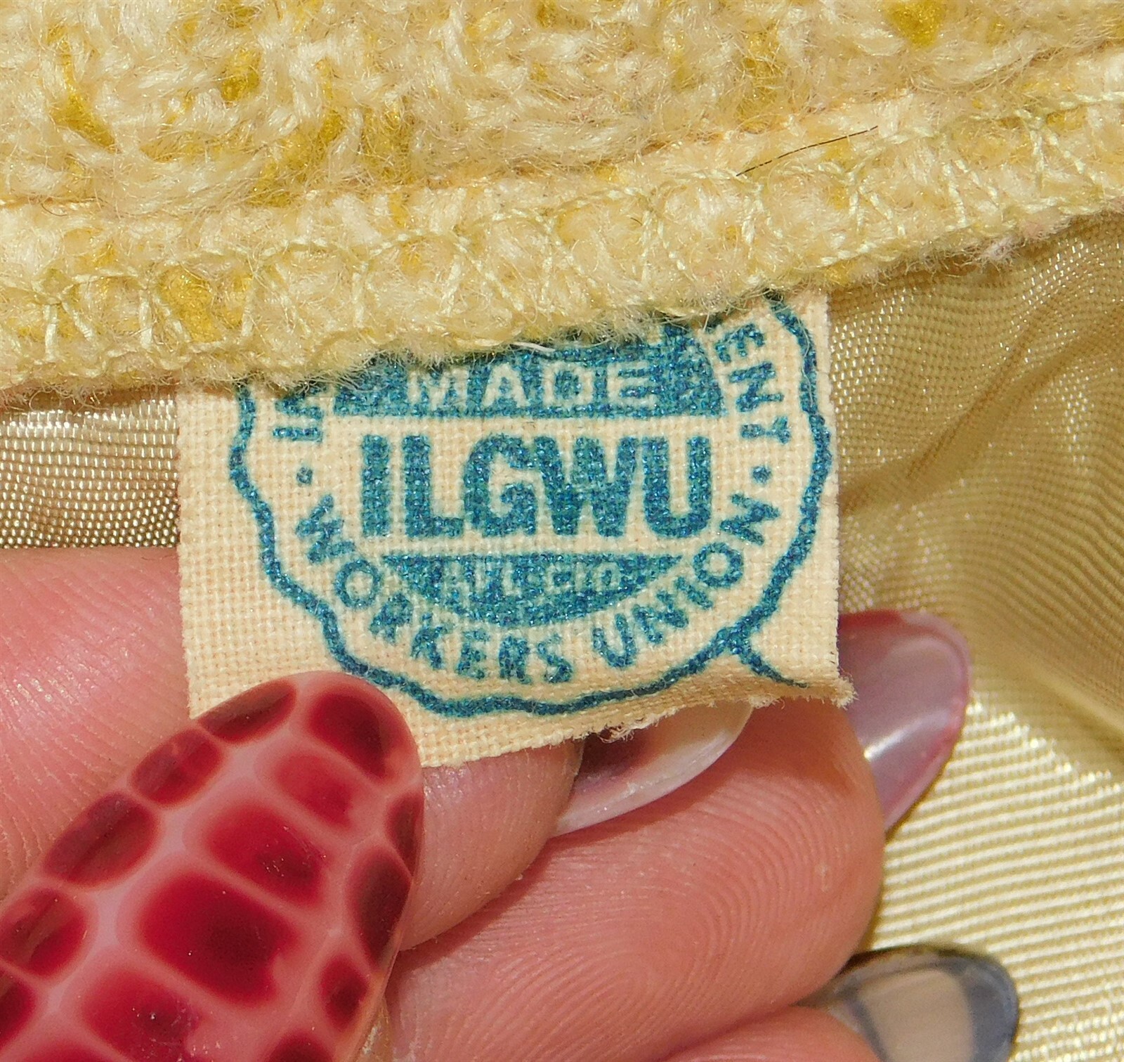 Vtg 2 Pcs MARSHALL FIELD & Company Devonbrook Look Daffodil Yellow Skirt Suit