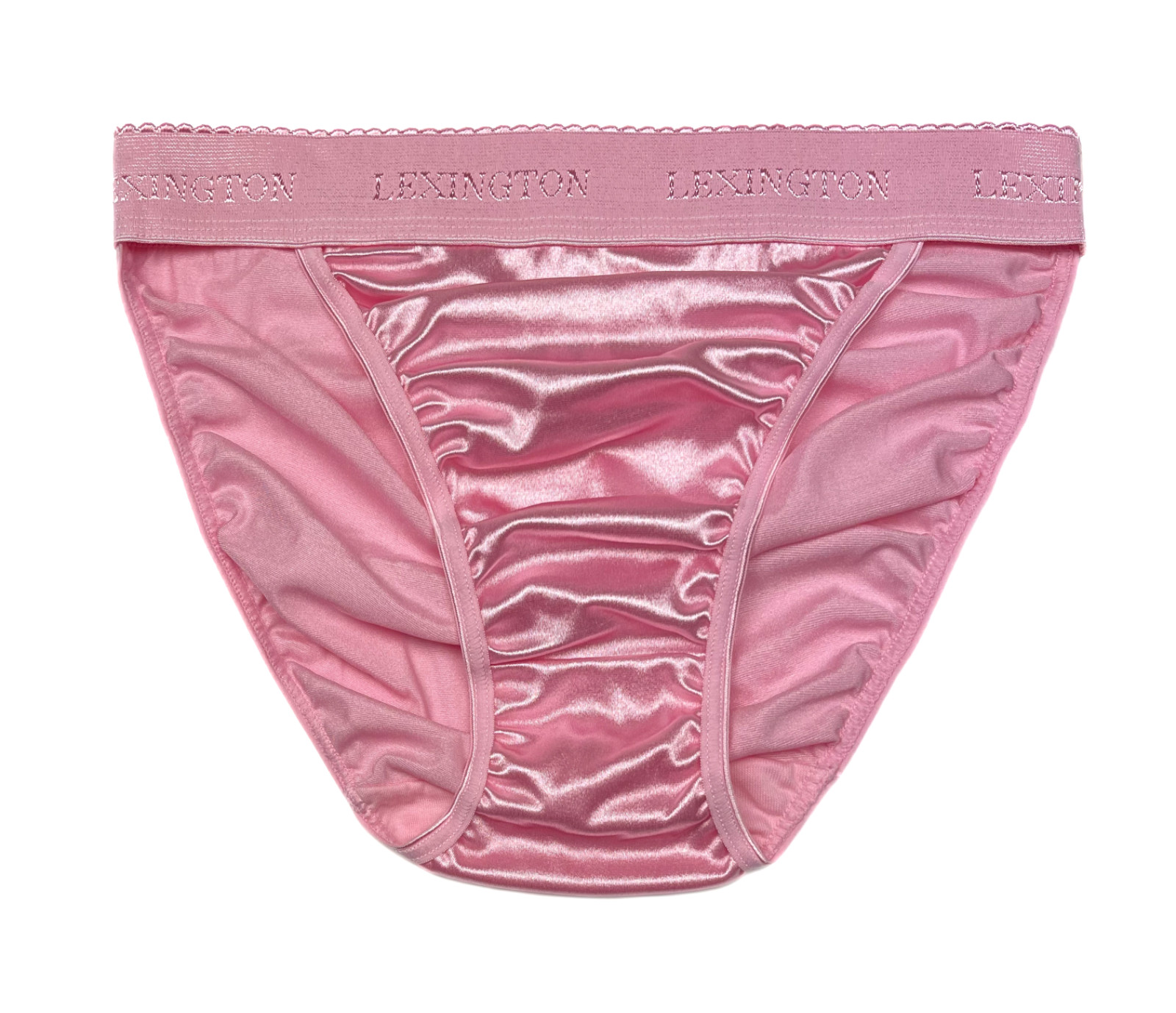 Rio Second Skin Satin Panty Wide Waistband Pink L