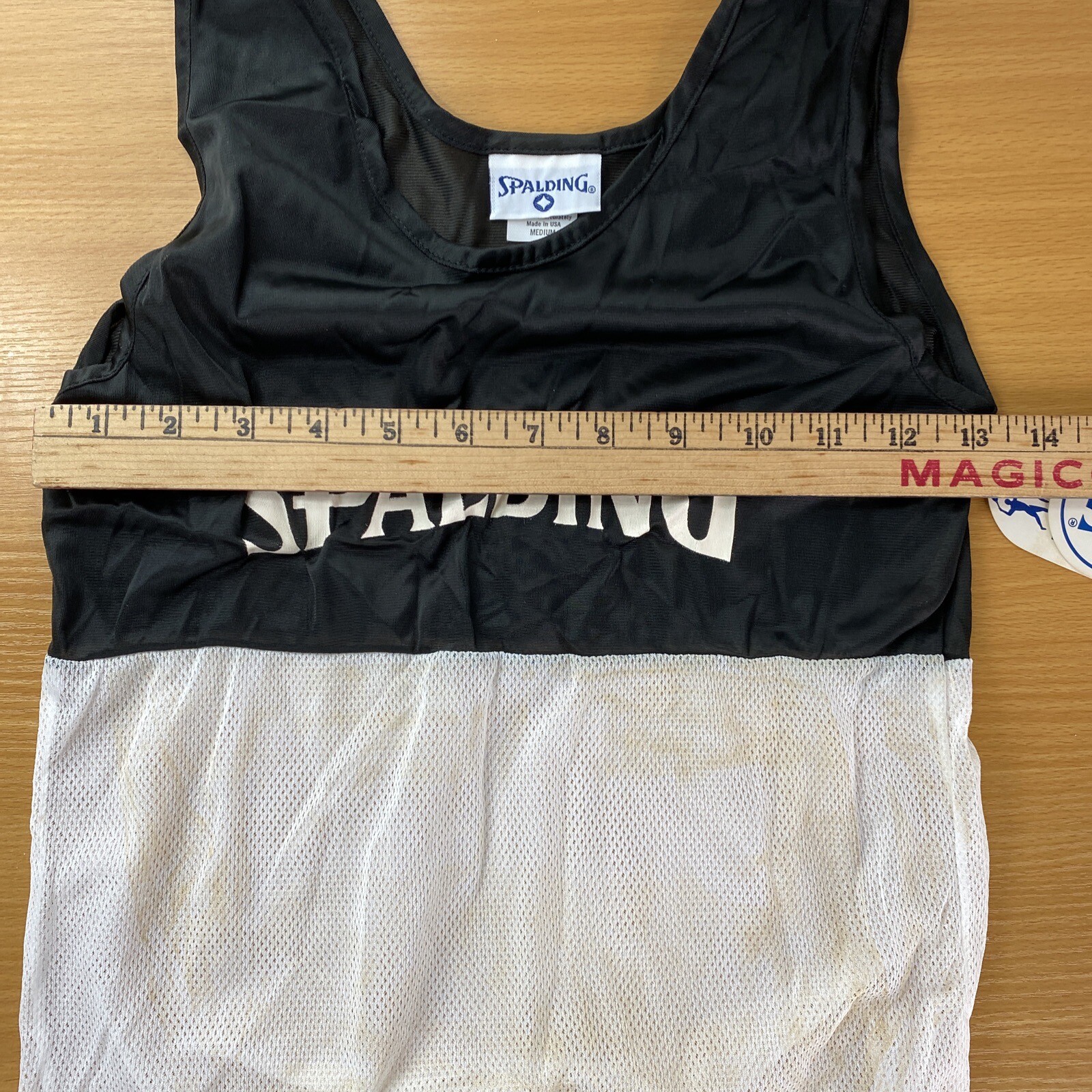4 NWT Vtg Spalding Track Running- Mesh Women Tank tops Size Medium