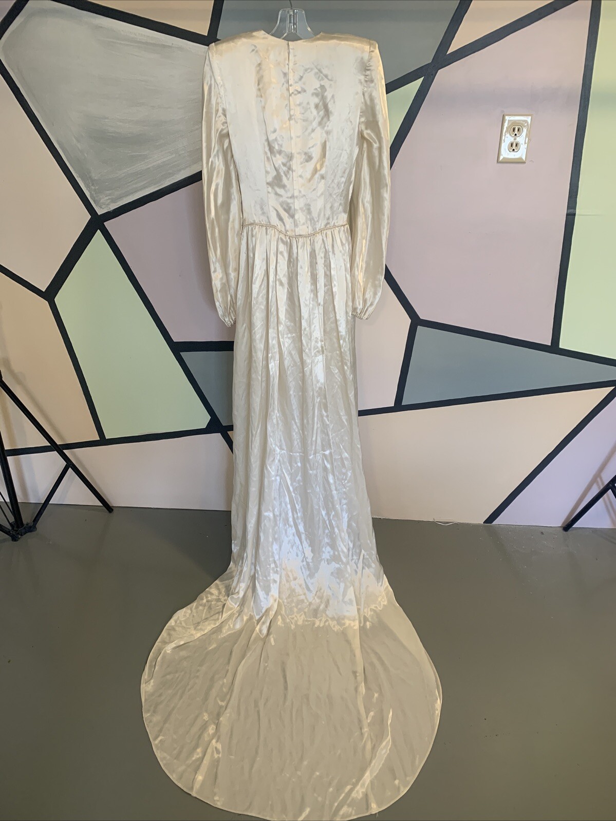 The Young Quinlan Co VTG ARTWEAR Edwardian COLLECTIBLE Dress XS Wedding
