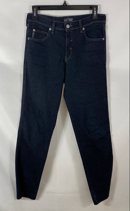 Vintage Y2K Armani Jeans Women&rsquo;s Indigo 007 Series Dark Wash Denim Jeans Sz 29