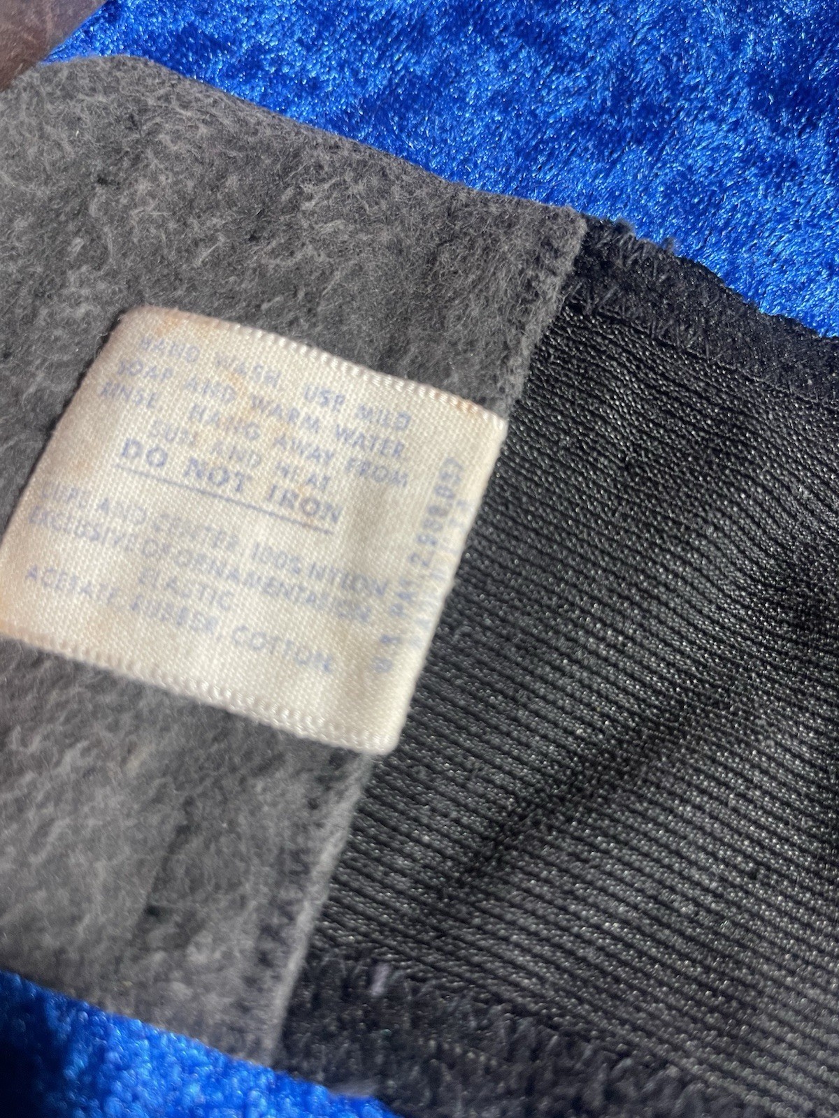 Vintage Playtex Magic Cling Bra 32c Black Strapless Underwire Pinup Lingerie