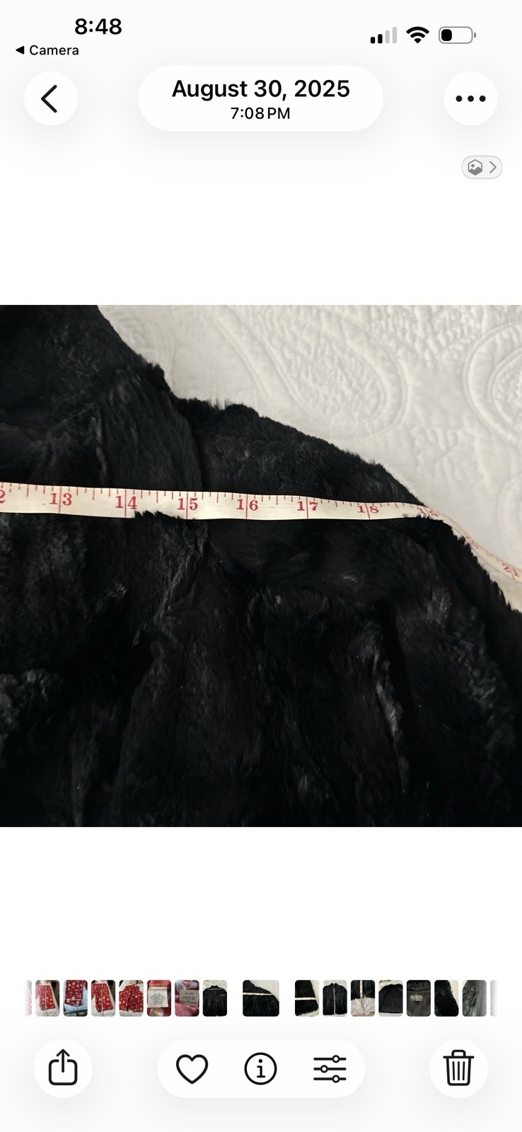 Antique Fur cape /1920s / Good Condition for Age See Photos