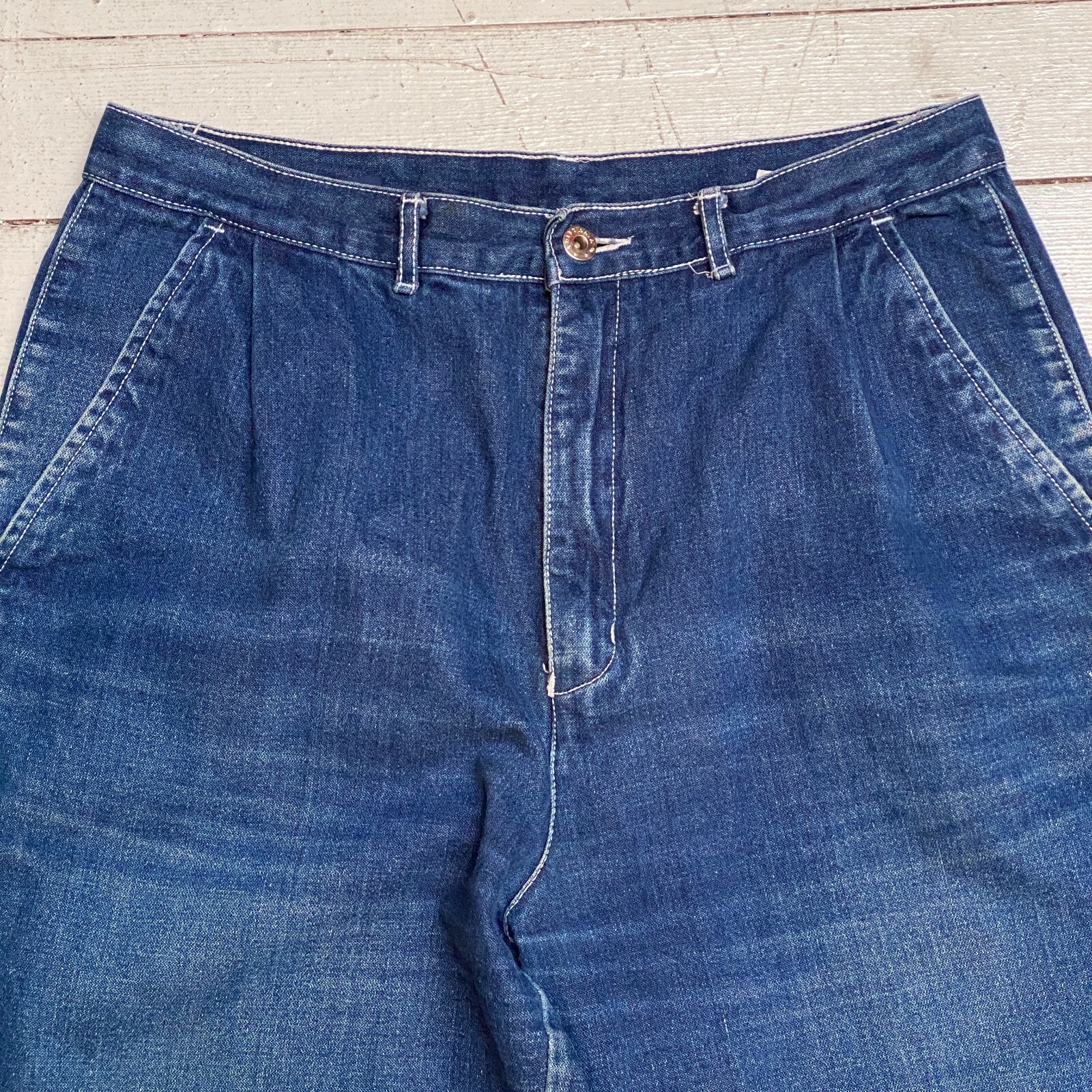 Vintage 1980s BRITTANIA Blue Jeans Denim 33 x 29