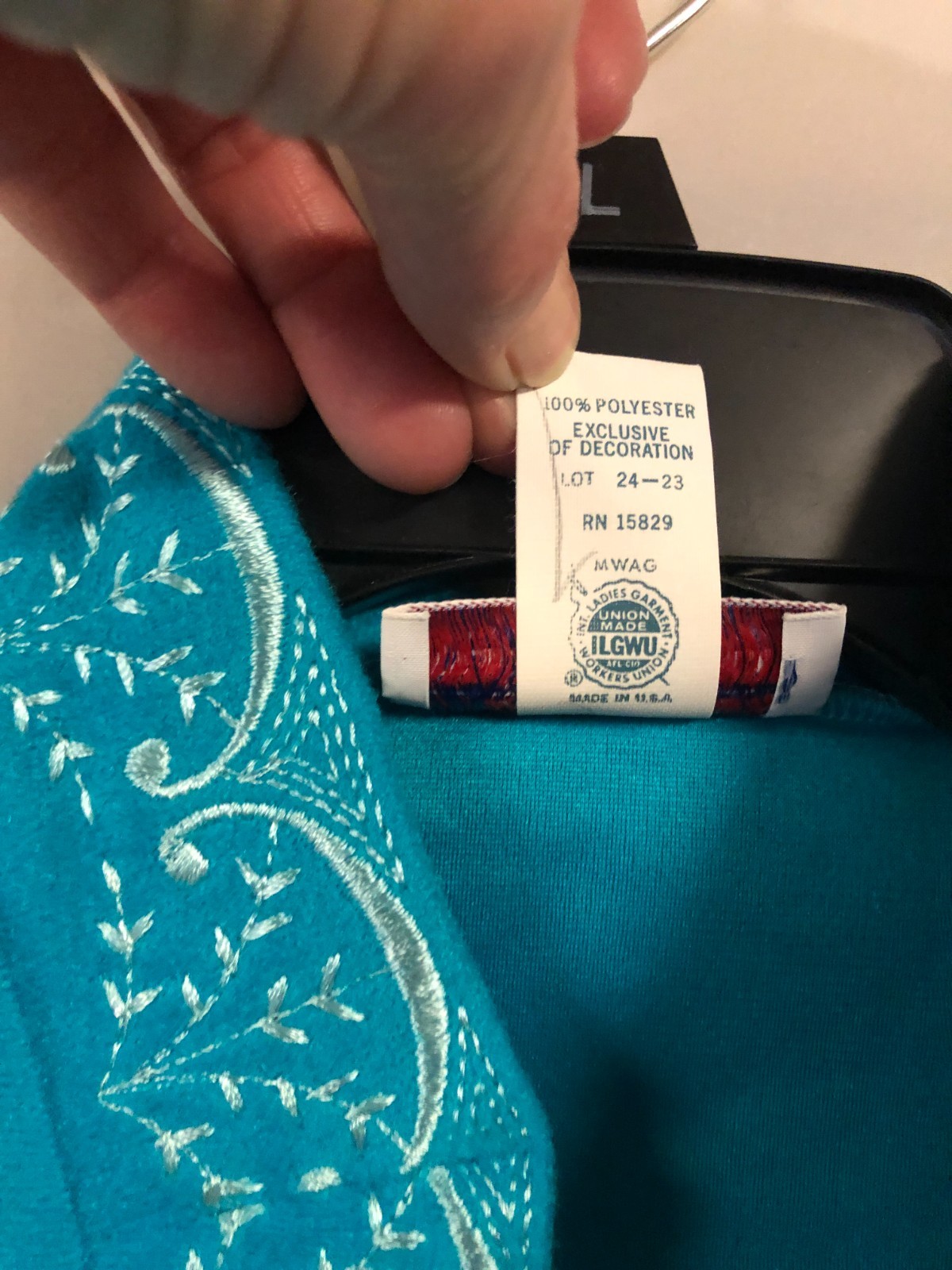 Vintage Goudchaux Soft Fleece Long Aqua Nightgown Robe Size Small Zip Closure