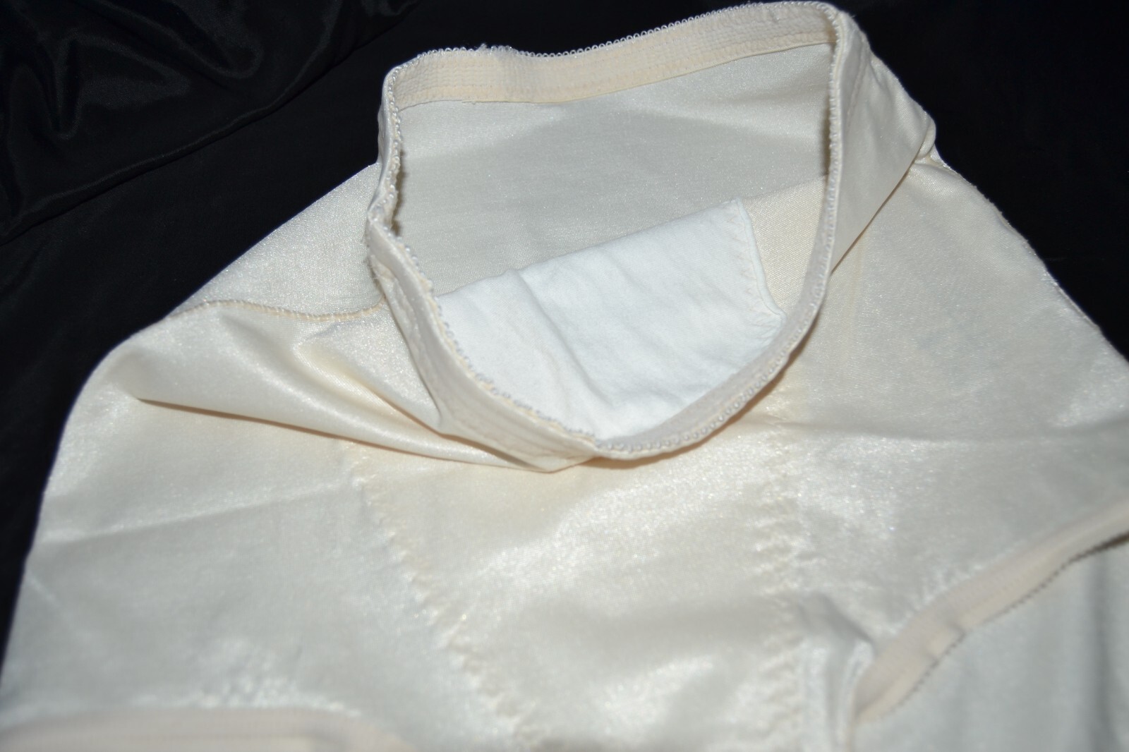 Vtg Union Made Lady Manhattan Large Panty Girdle Firm Control Shaper 2321 Beige