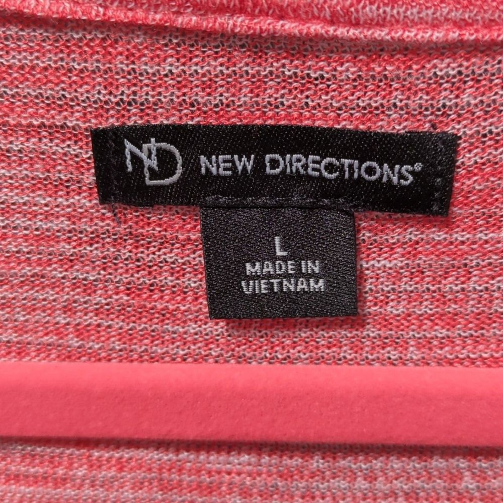 New Directions shear top asymmetrical hem large (InvW019)