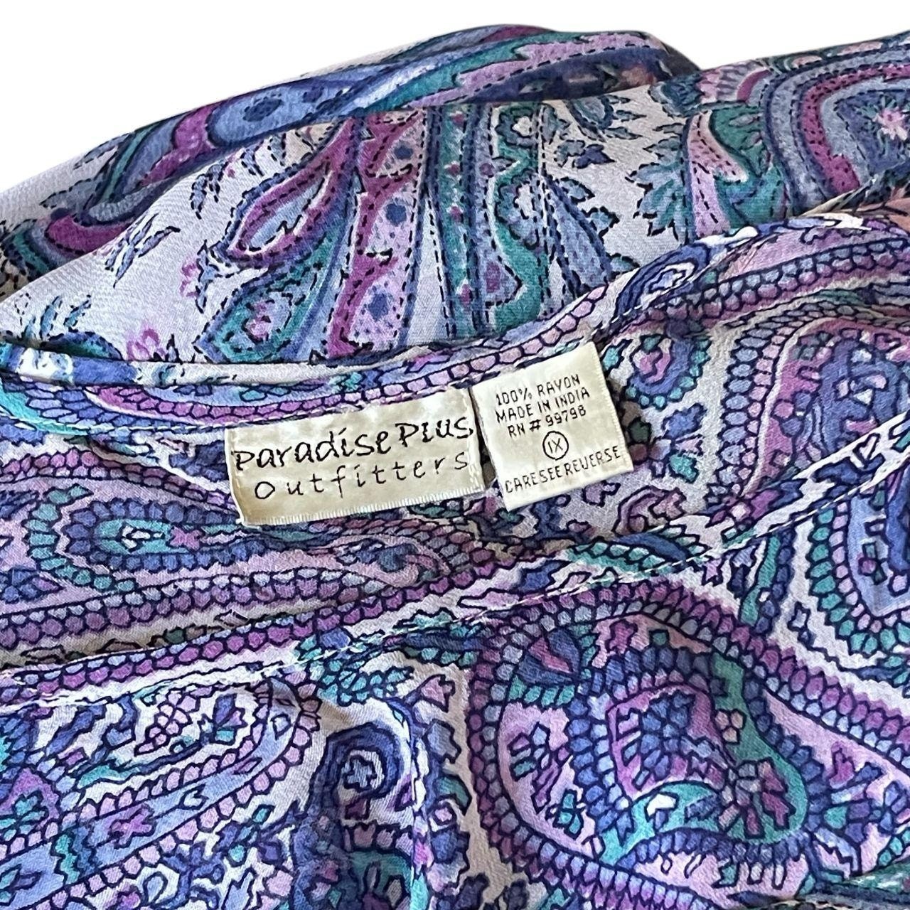 Paradise Plus Multicolor Stretch Dress: 90s, Y2K
