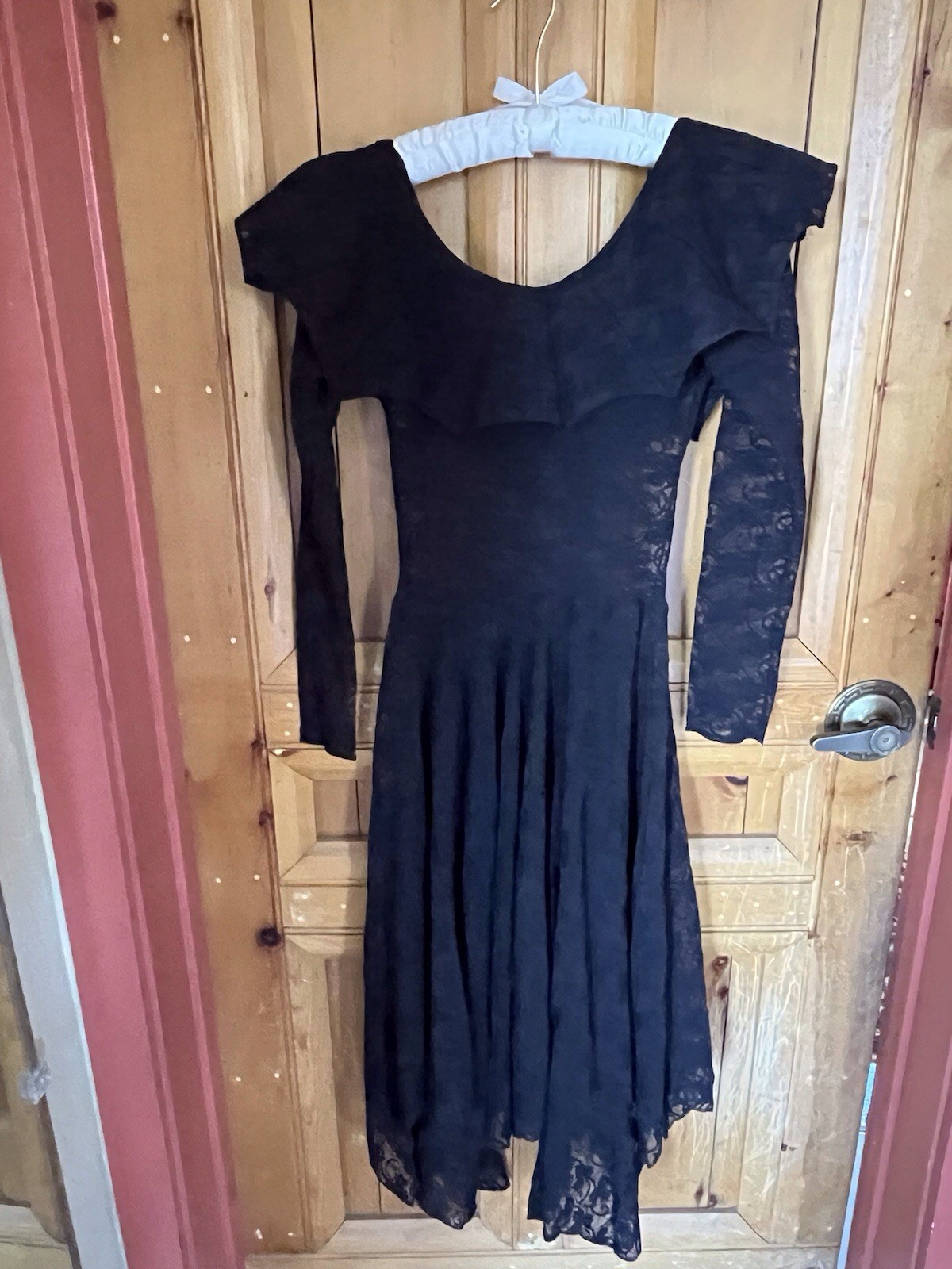 Vintage Stretch Lace Dress