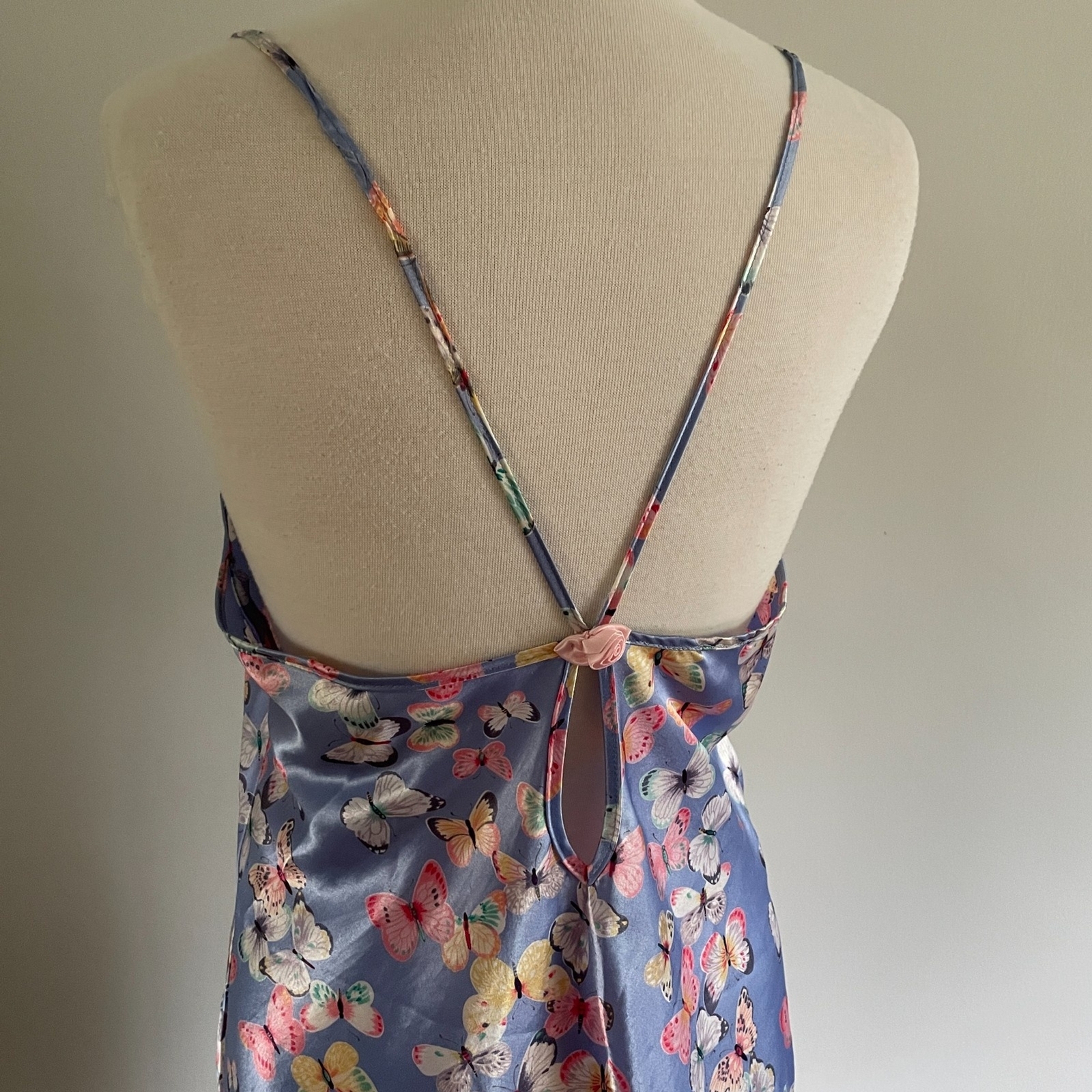3pc Vintage Robe + Slip SET