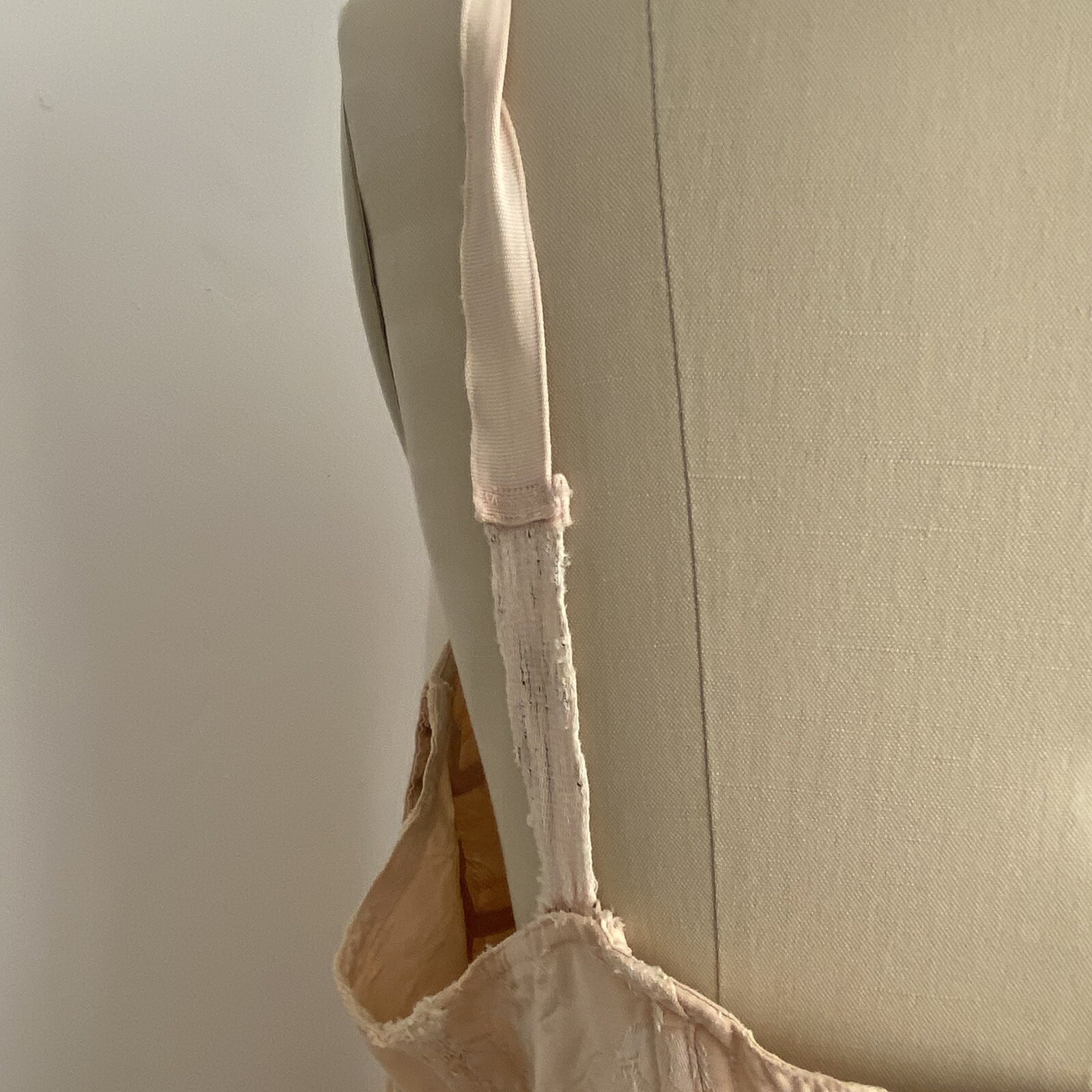 READ Vtg Sears Charmode Corset Girdle Open Bottom USA DAMAGED