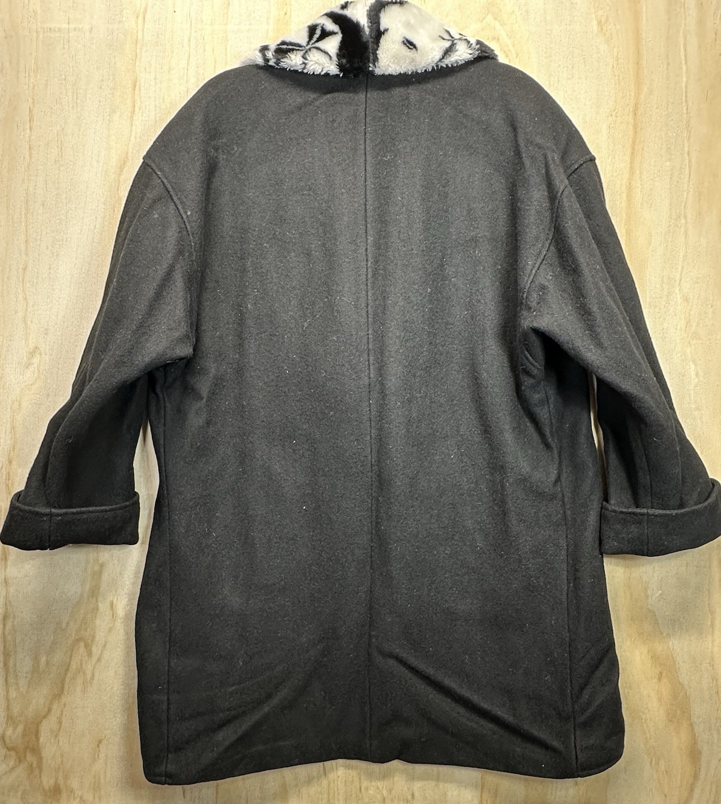 Vtg 90s Karizma East Ltd Wool Eclectic/Edgy/goth/Alt/Wool Coat Sz 8