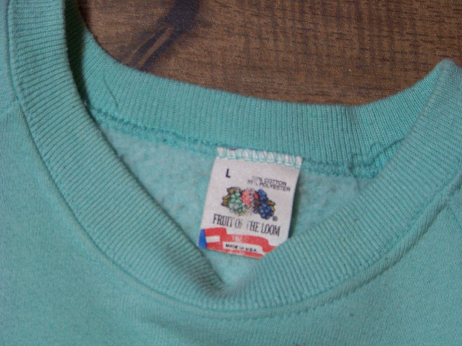 Vtg. U.S. Postal Service 1989 Sweatshirt – L – Priority Stamp « Man On The Moon »