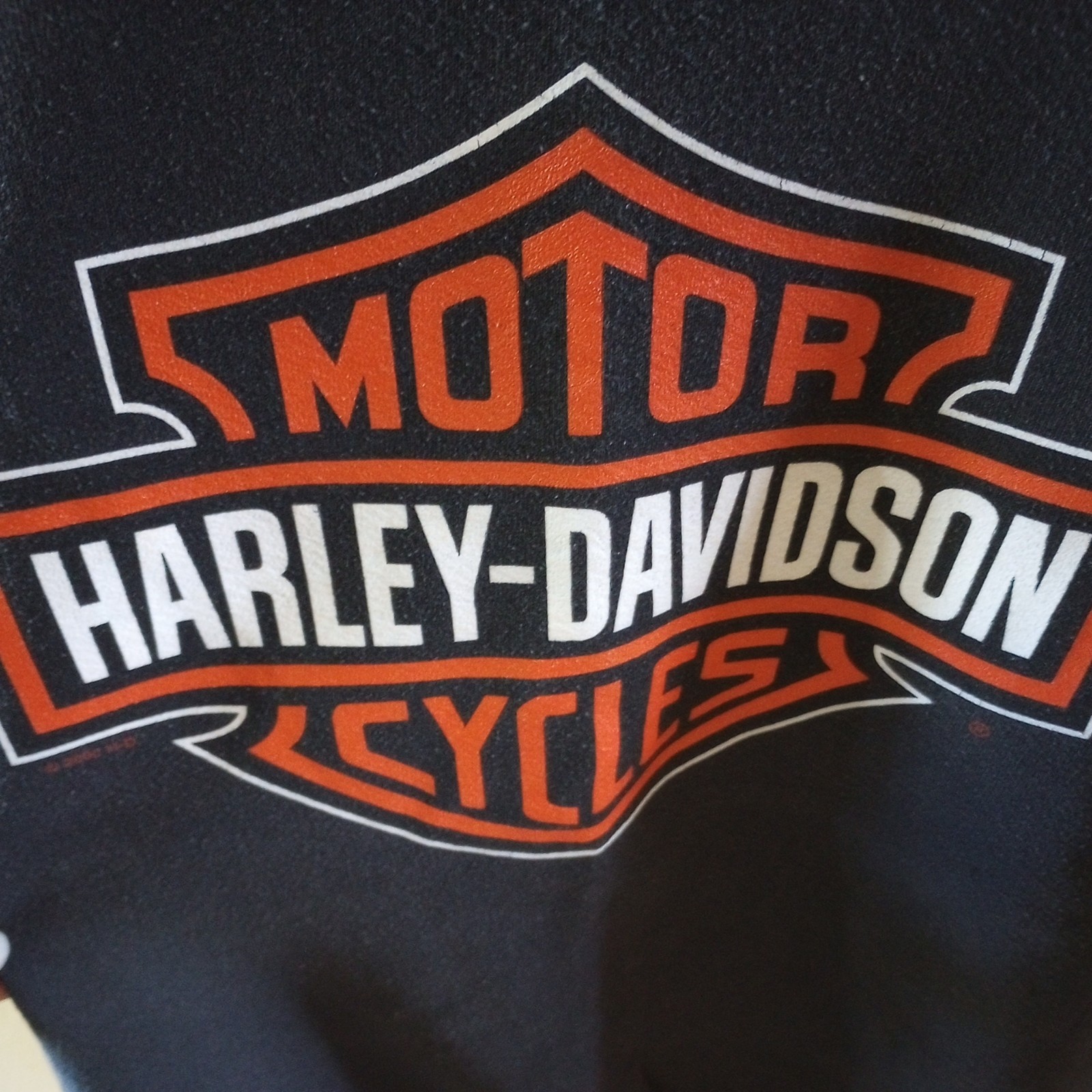 Harley Davidson Bar & Shield Black Crew Neck Sweatshirt Sz XL – Vintage USA Y2K