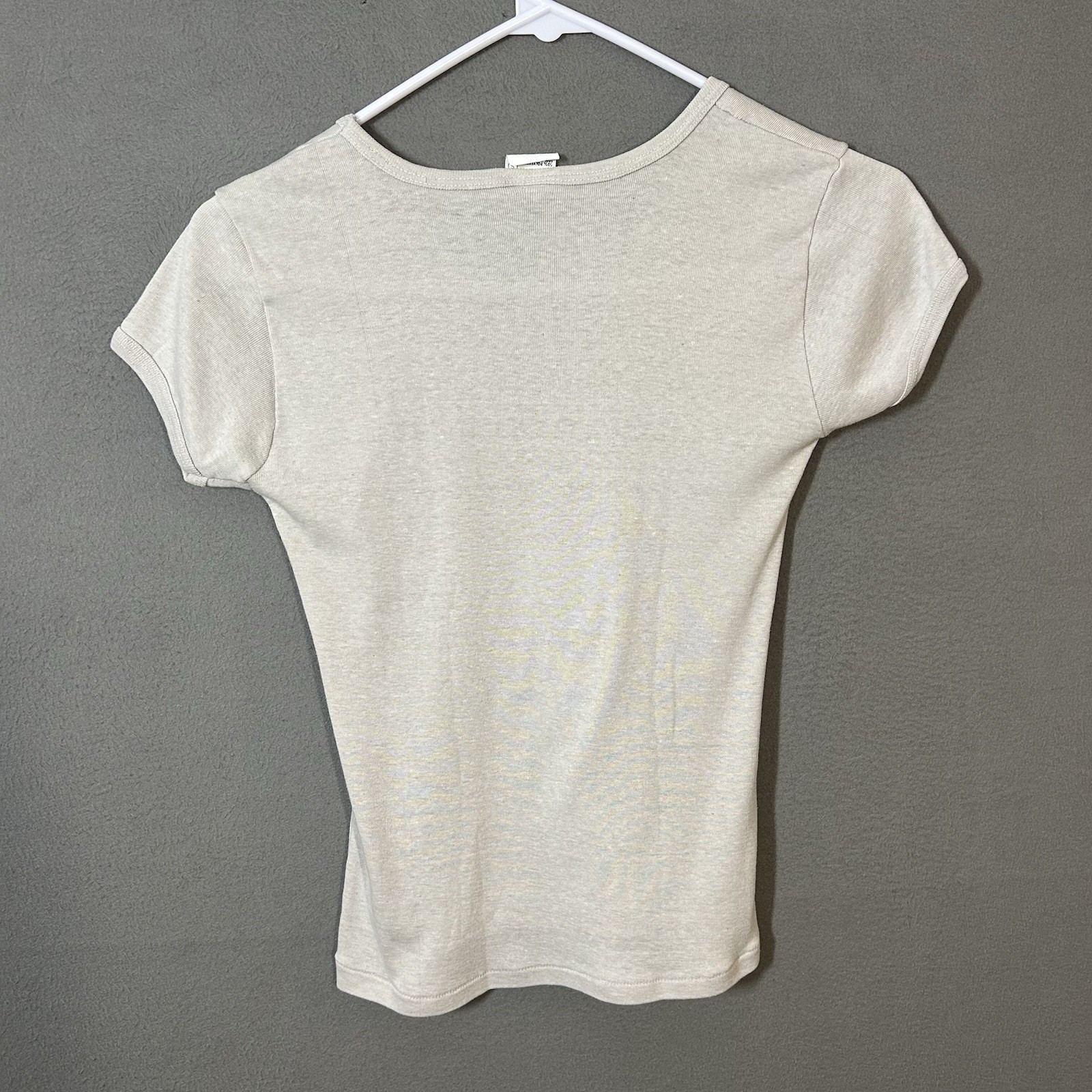 VTG 80s « Dance Augusta » Ladies Cap Sleeve T Shirt Adult Fits XL Anvil