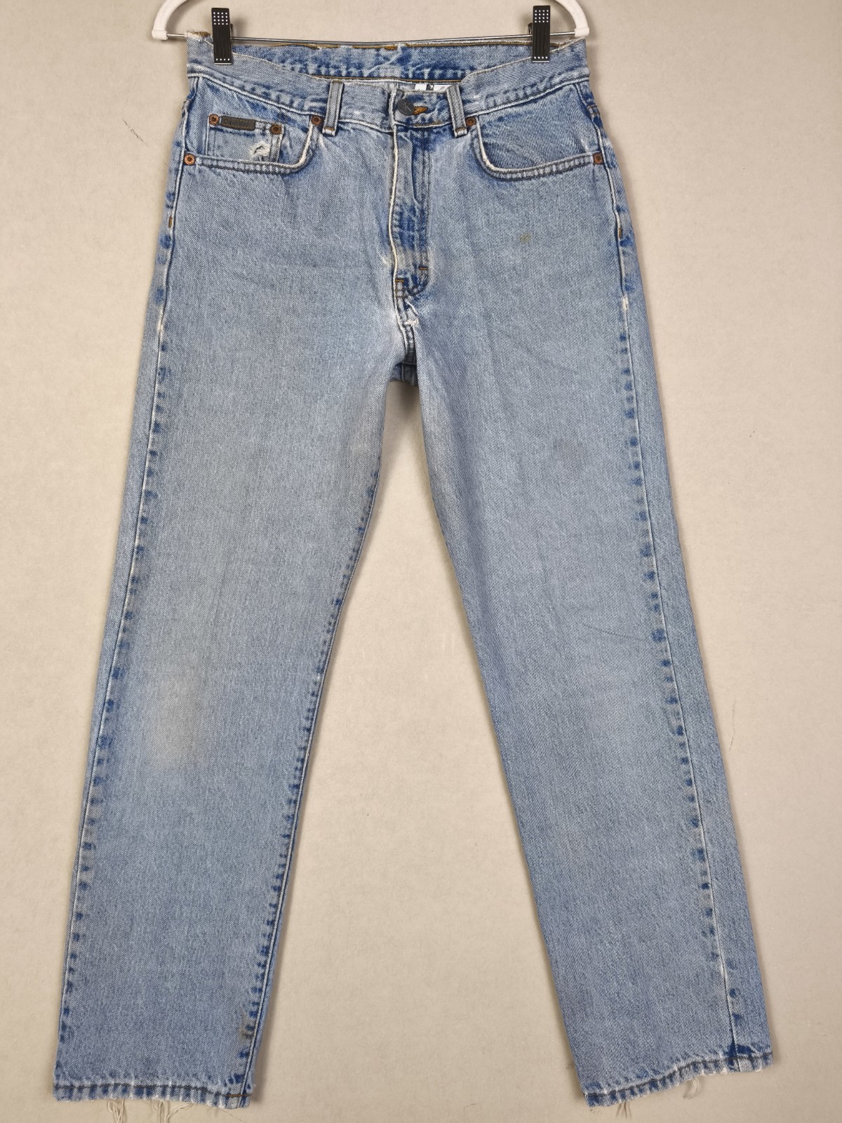 Vintage 90s Calvin Klein Jeans Womens 11 Made USA 100% Cotton Mom Jeans