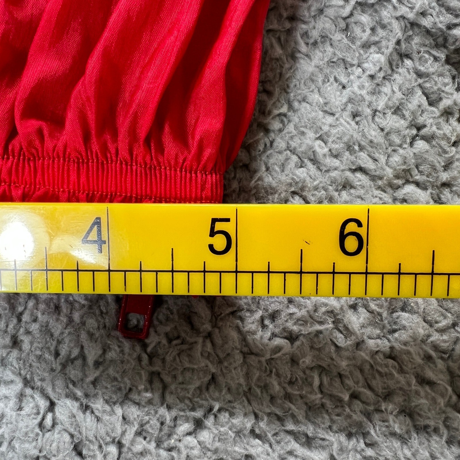 Guess Sport Track Pants Junior Medium Red Nylon Vintage 90s Windbreaker NWT