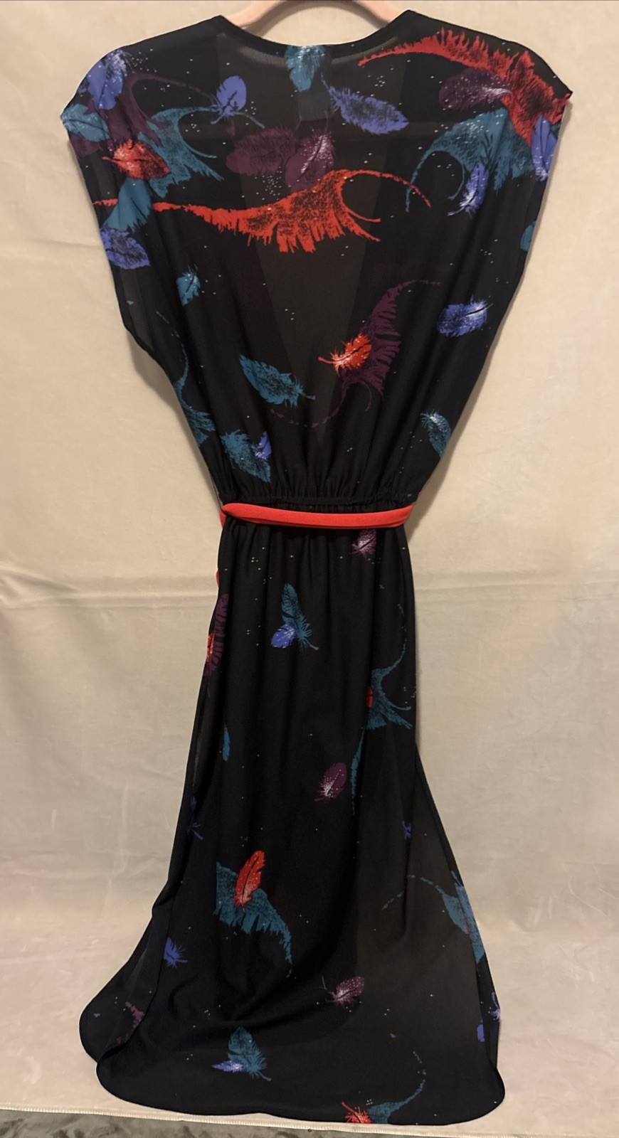 Vintage 1970s Jody T of California Belted Side Pin Up Dress sz 11. Sexy Disco