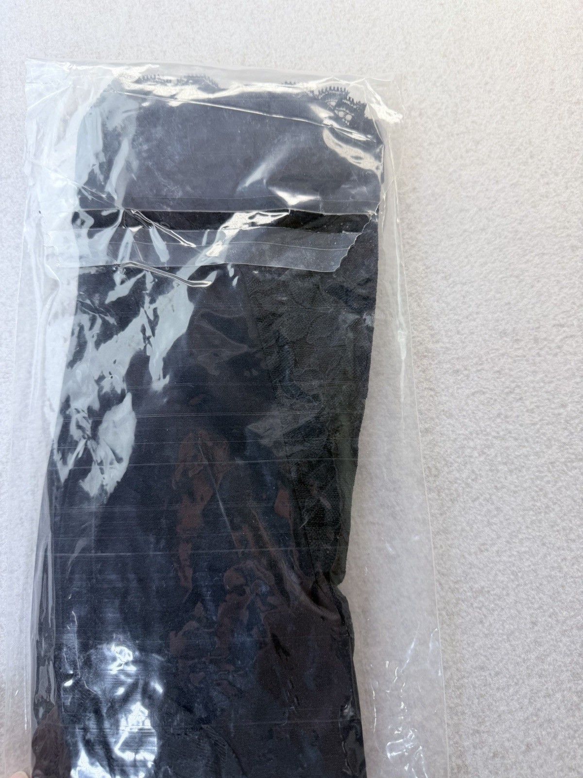 VTG 90s Smoothie Strapless Body Briefer Black Lace Teddy Bodysuit Shapewear 34