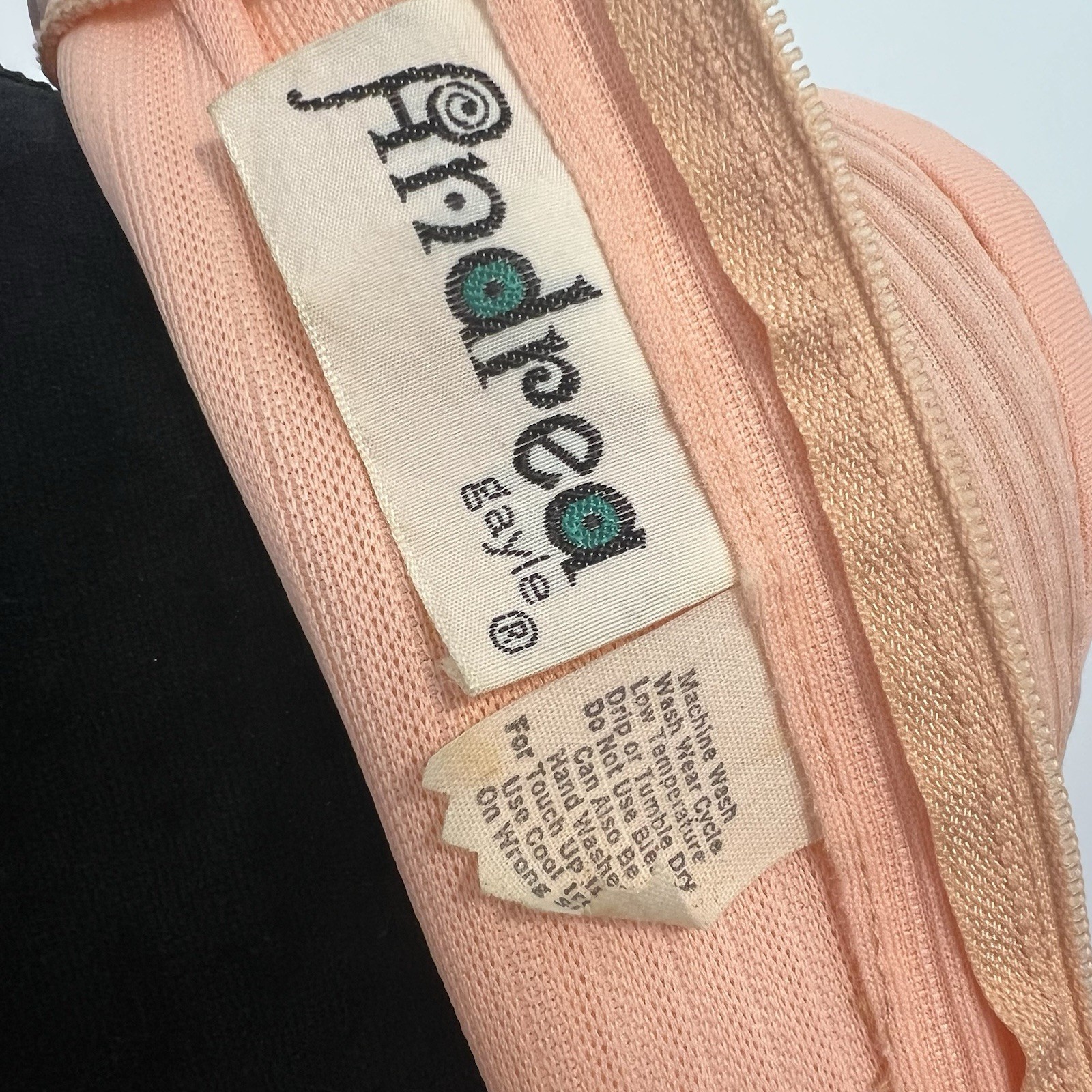 Vintage 60s Blush Pink Mod Romantic Maxi Dress Andrea Gayle Knit Jackie Size M