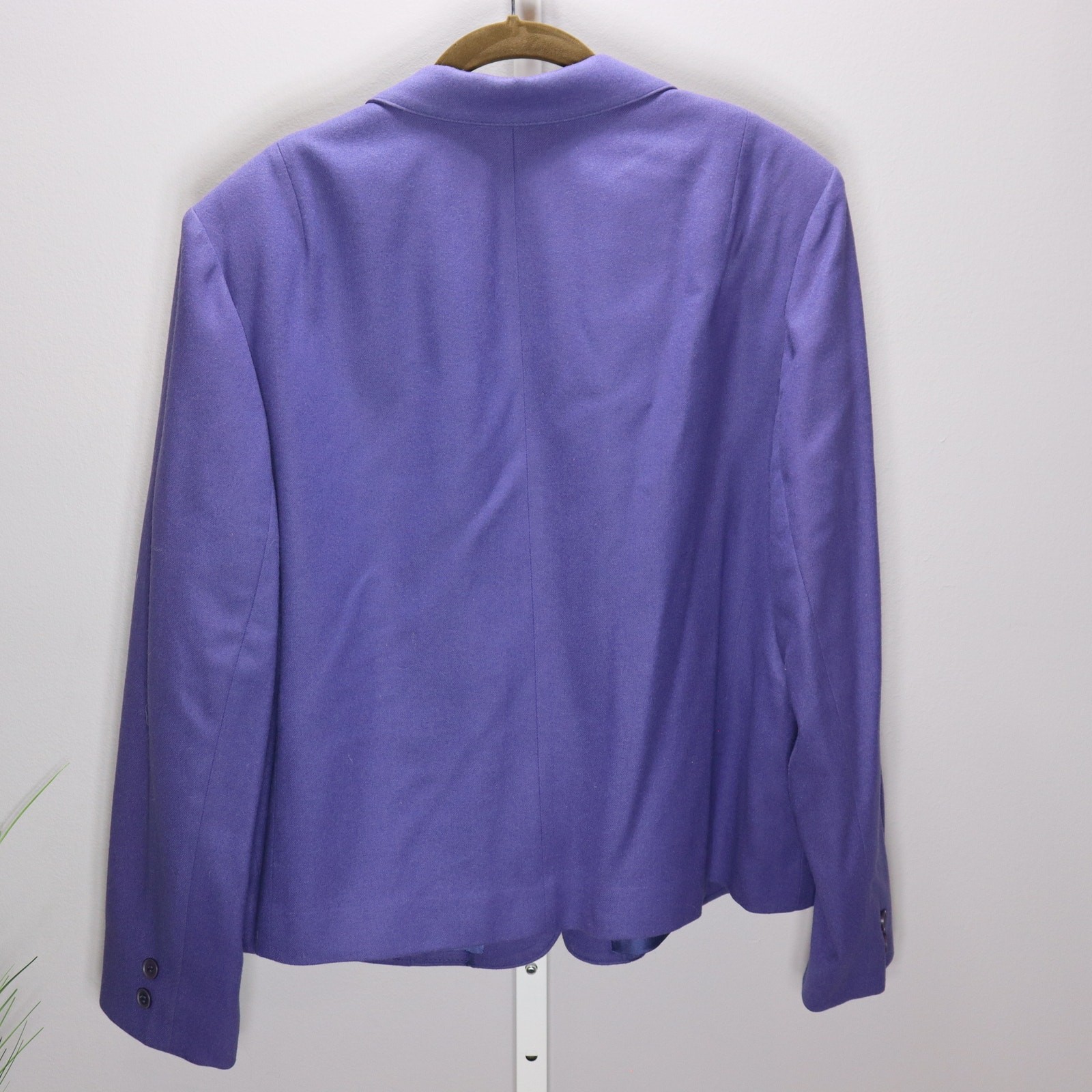 Pendleton 100% Virgin Wool Blazer Purple Women’s 42 Made in USA