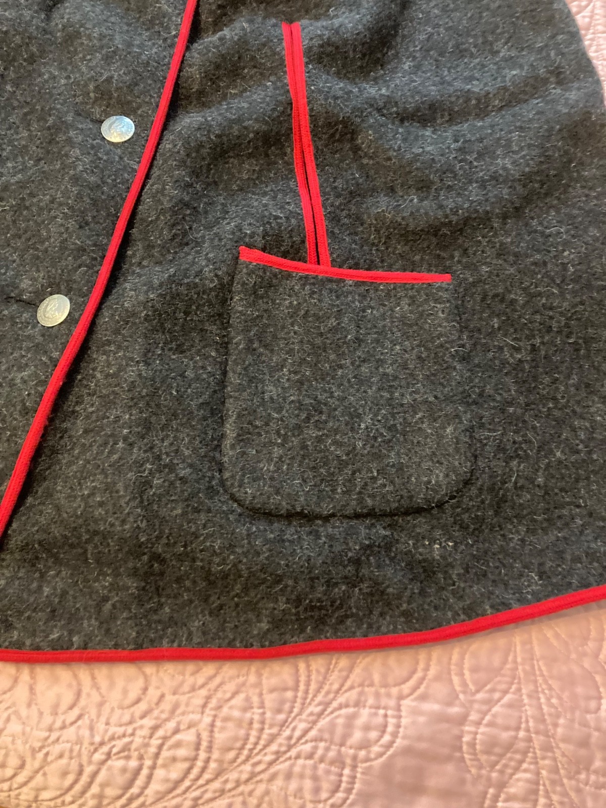 Rare Vintage Teller Coat Austria Cape 4 1960s Winter Olympics Austrian Ski Team