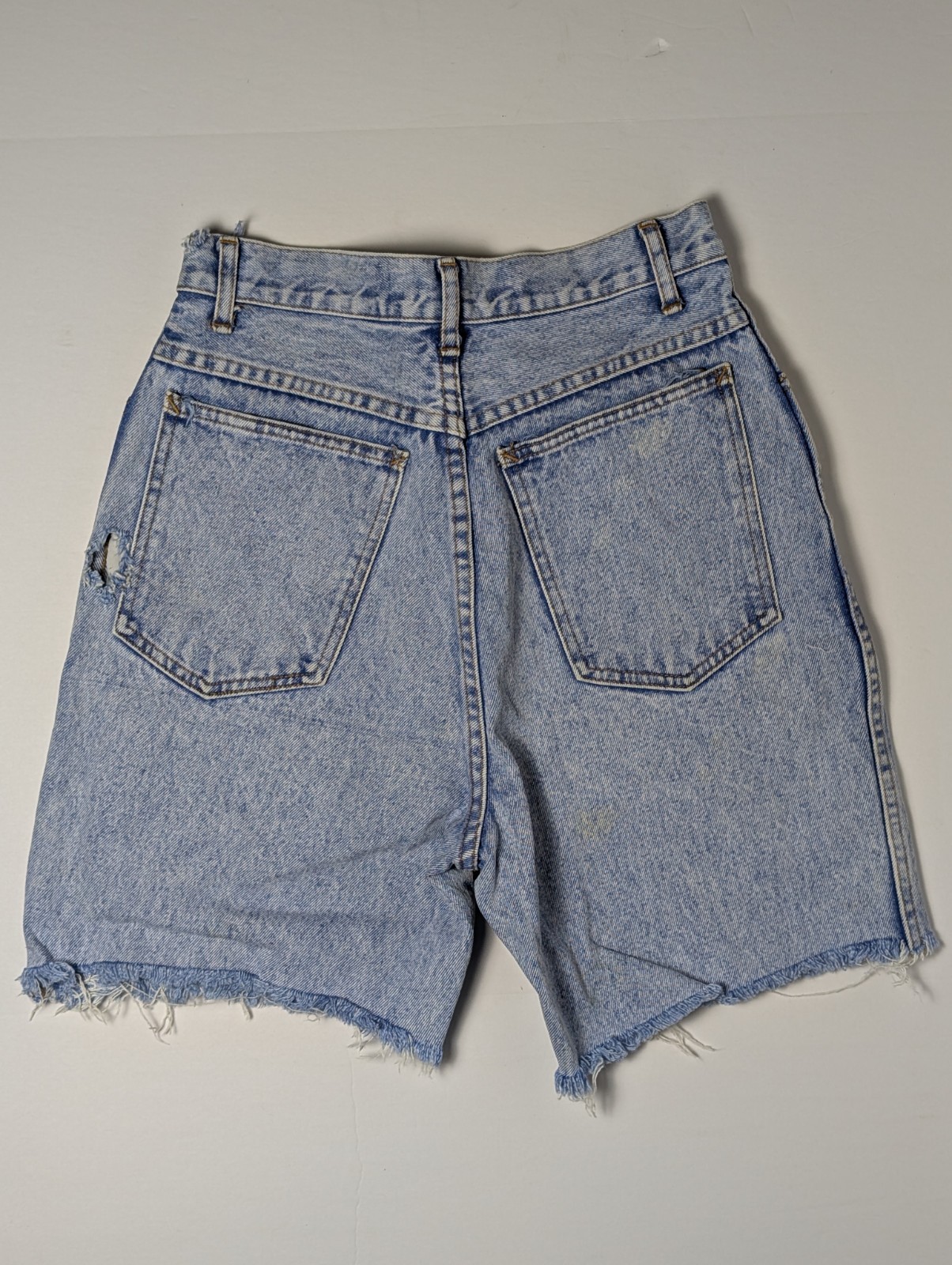 Vintage Women&rsquo;s Rio By Stephen Mardon Stone Washed Denim Cut Off Shorts Size 9