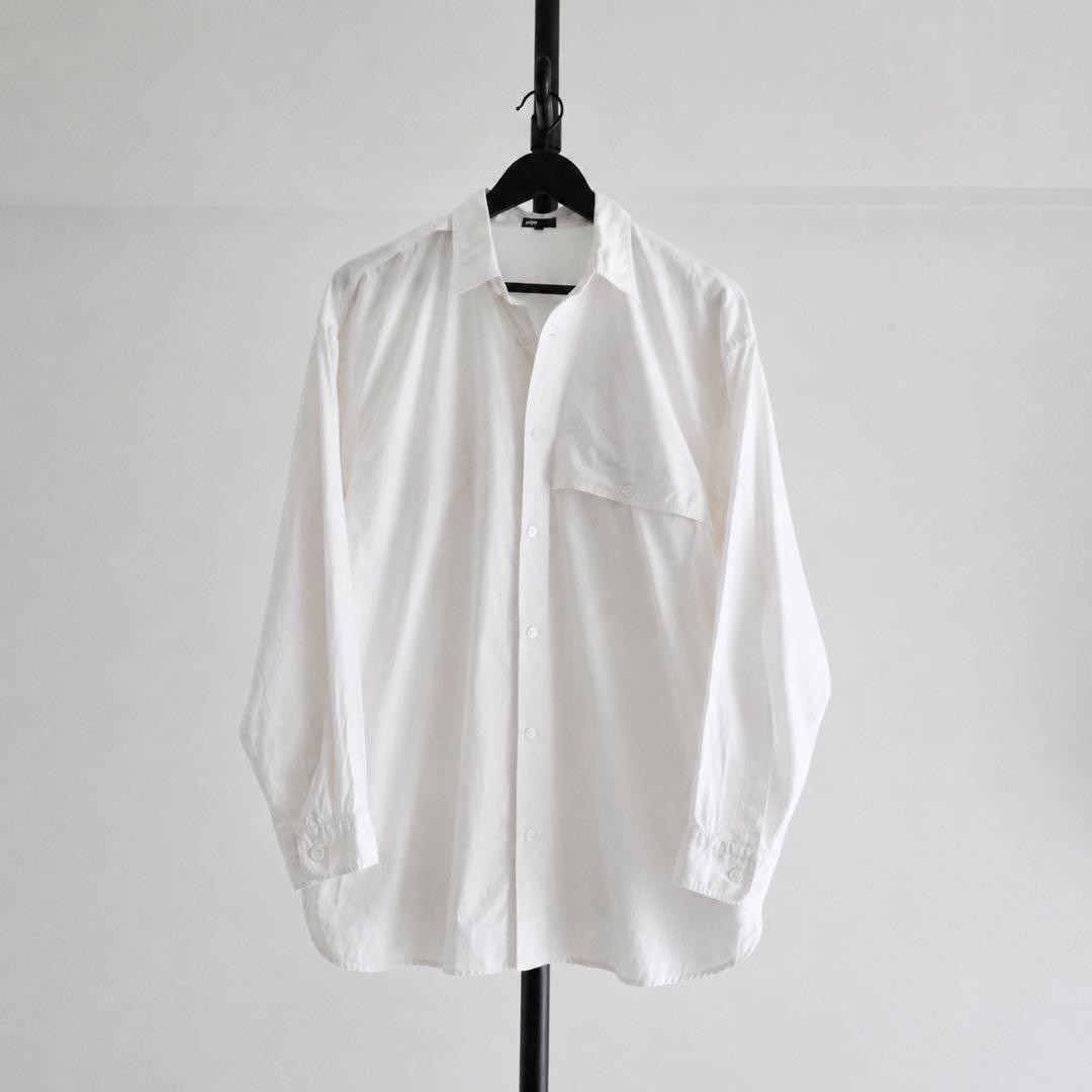 1980s90s Miyake Design Studio Asymmetry Square Cut Shirt