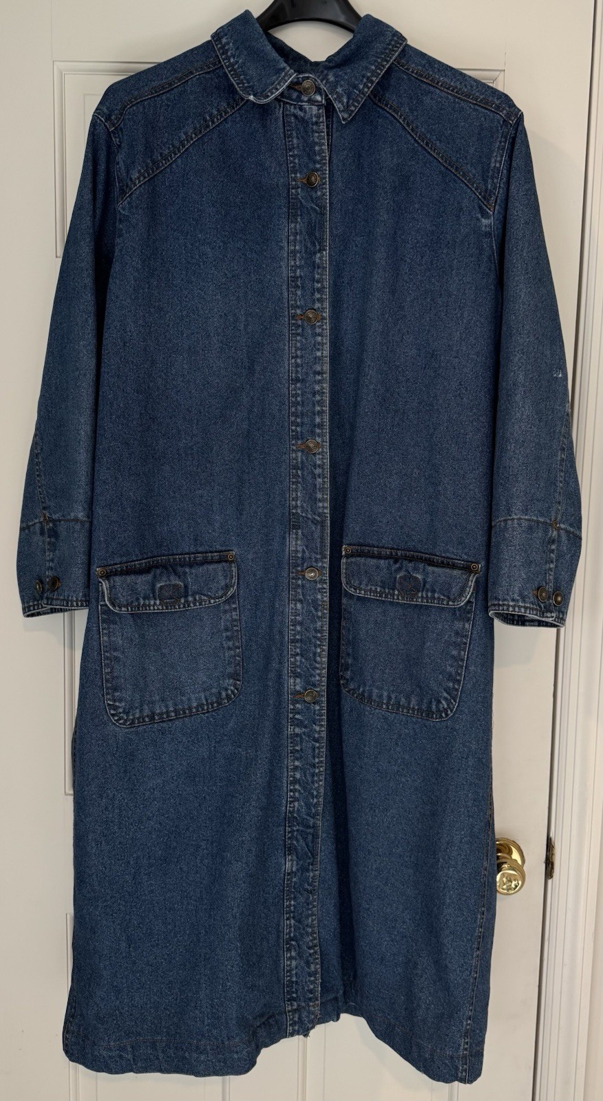 Vintage Cherokee Plus Size Denim Duster 3 XL See Description for Measurements