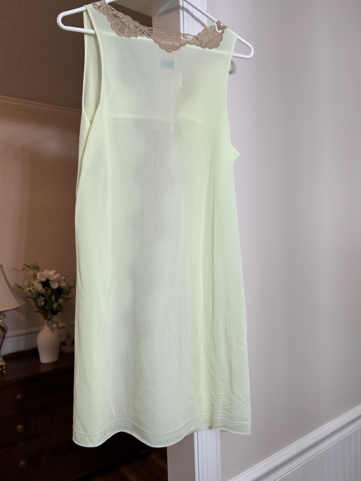 Vintage Emilio Pucci Formfit Rogers Nightgown Robe Lingerie Lace Detail Ivory