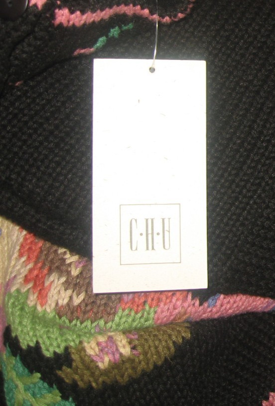 NOS Vintage 90s Oversized Granny Core Ramie Knit Blend Cottagecore Sweater S/M