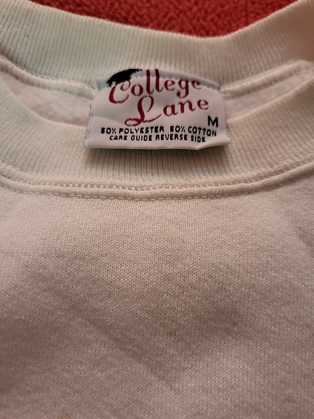 RARE vintage 80&rsquo;s LOVE U.S. postal service stamp sweatshirt
