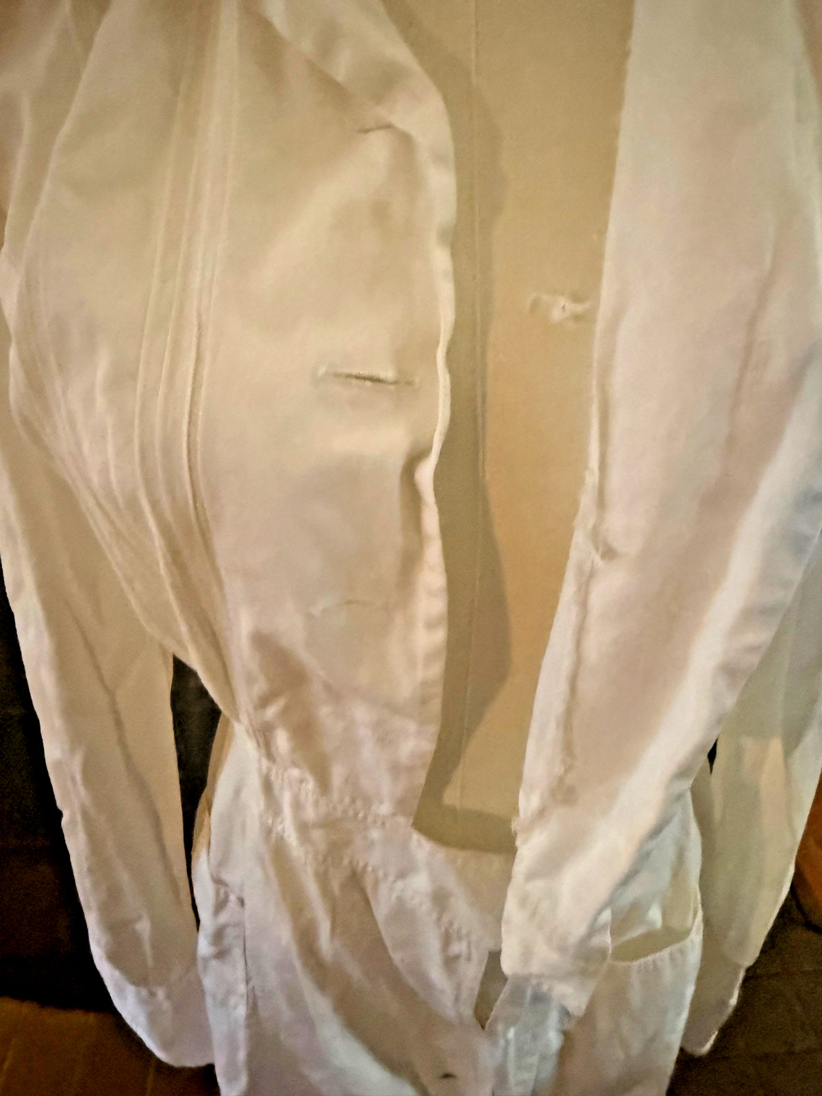 Vintage 1958 White Midi Length Authentic Nurse Uniform s/m Princess Uniform
