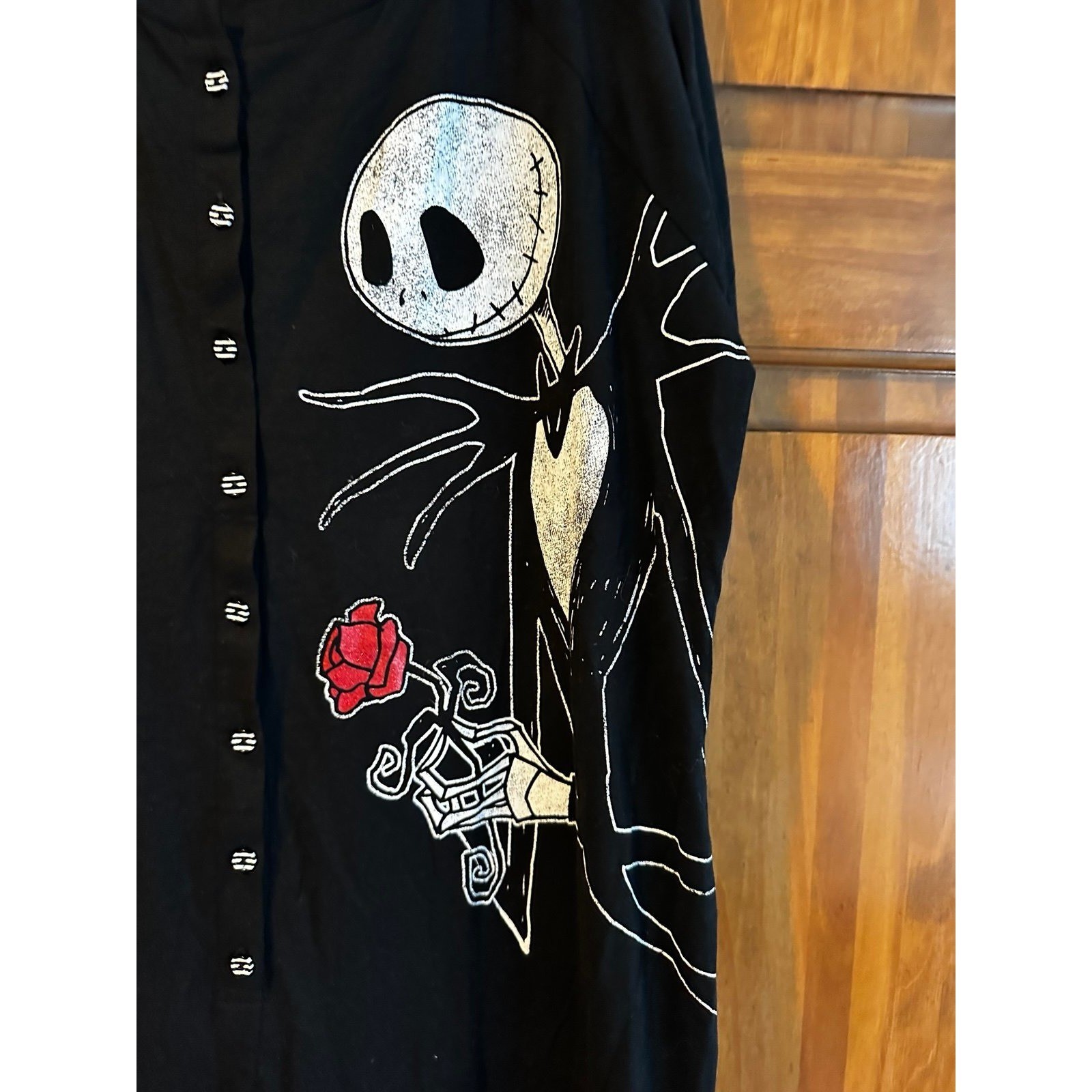 Disney Tim Burton Nightmare Before Christmas Jack & Sally Romper XXL
