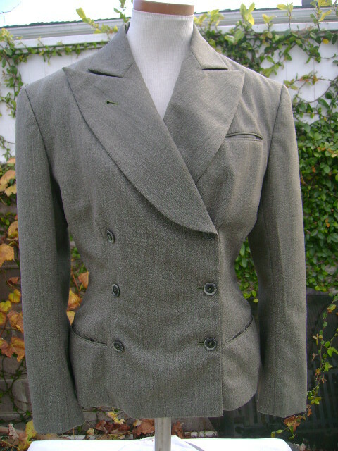 Richard Tyler JACKET Master Tailoring Fine Silk Lined Wool Blend 10