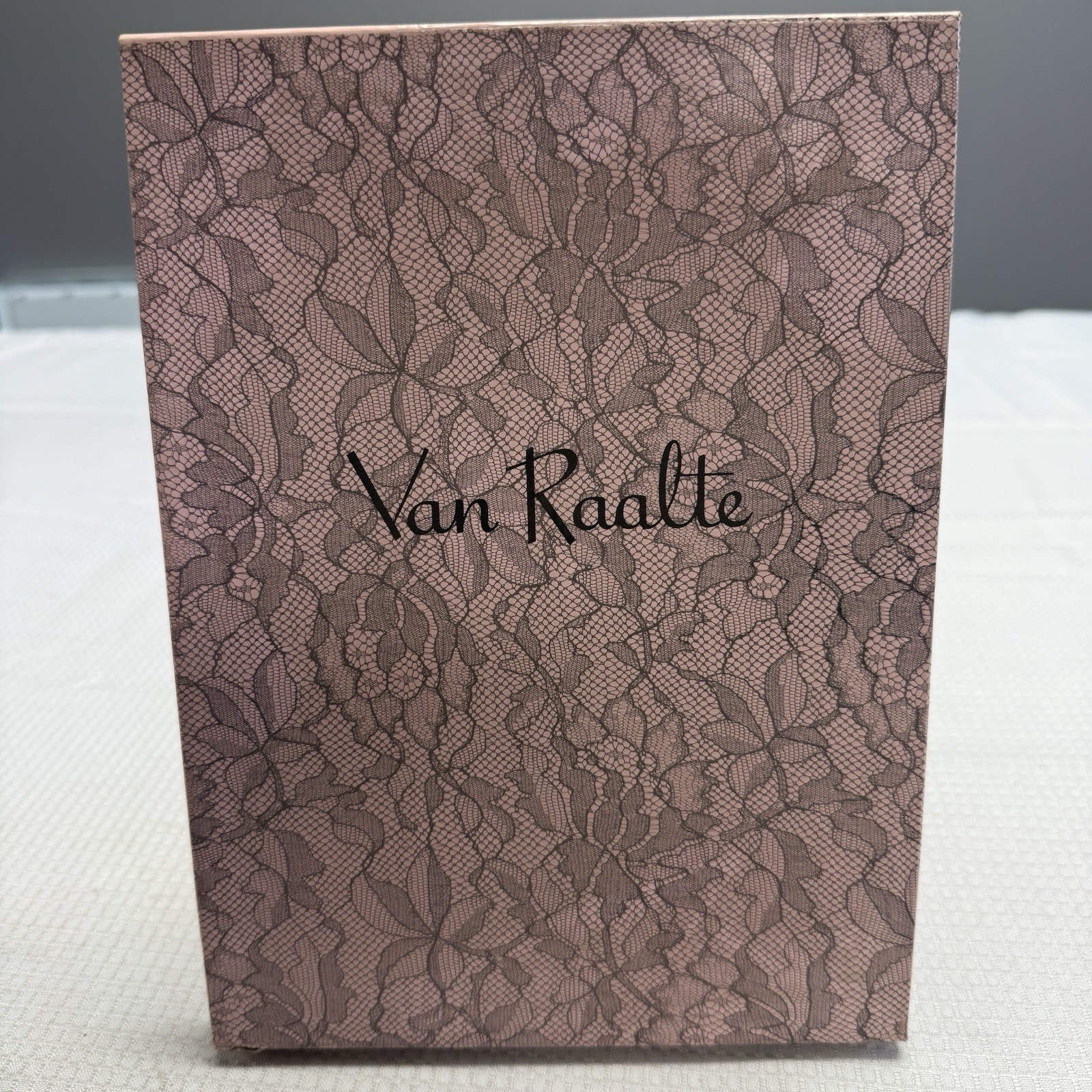 3 Vtg 50s Van Raalte Nines Glamour 8.5P Nylon Stockings Seams New Box Thigh High