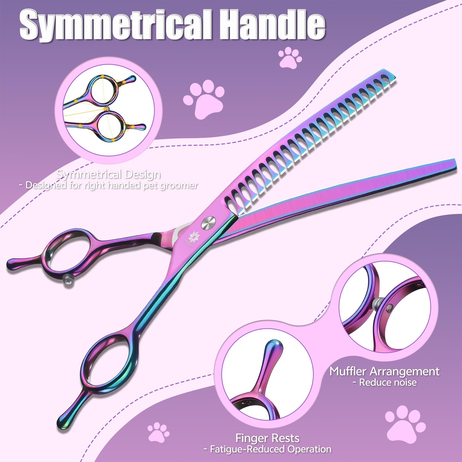 Dream Reach Dog Chunker Scissors – Dog Blending Thinning Cat Grooming Chunkers S