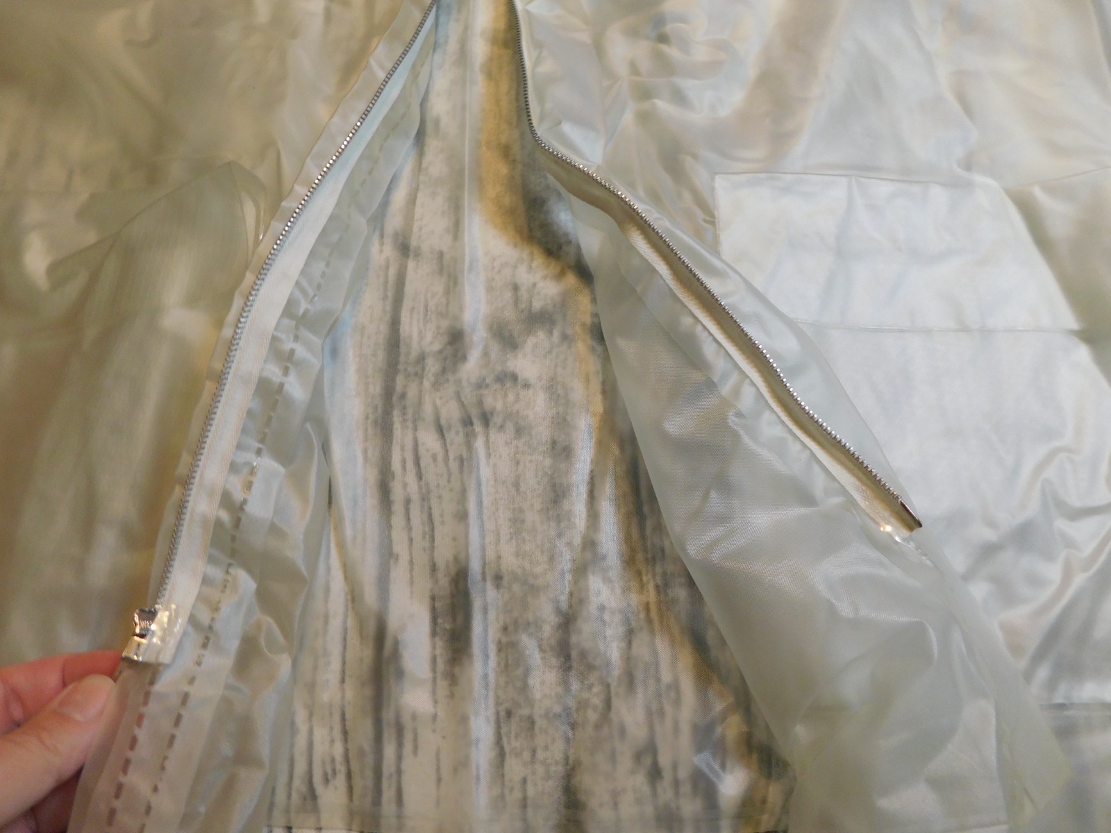 VTG CLEAR RAIN JACKET 60&rsquo;s 70&rsquo;s ZIP POCKETS SPORTS TRANSPARENT MENS WOMENS sz S